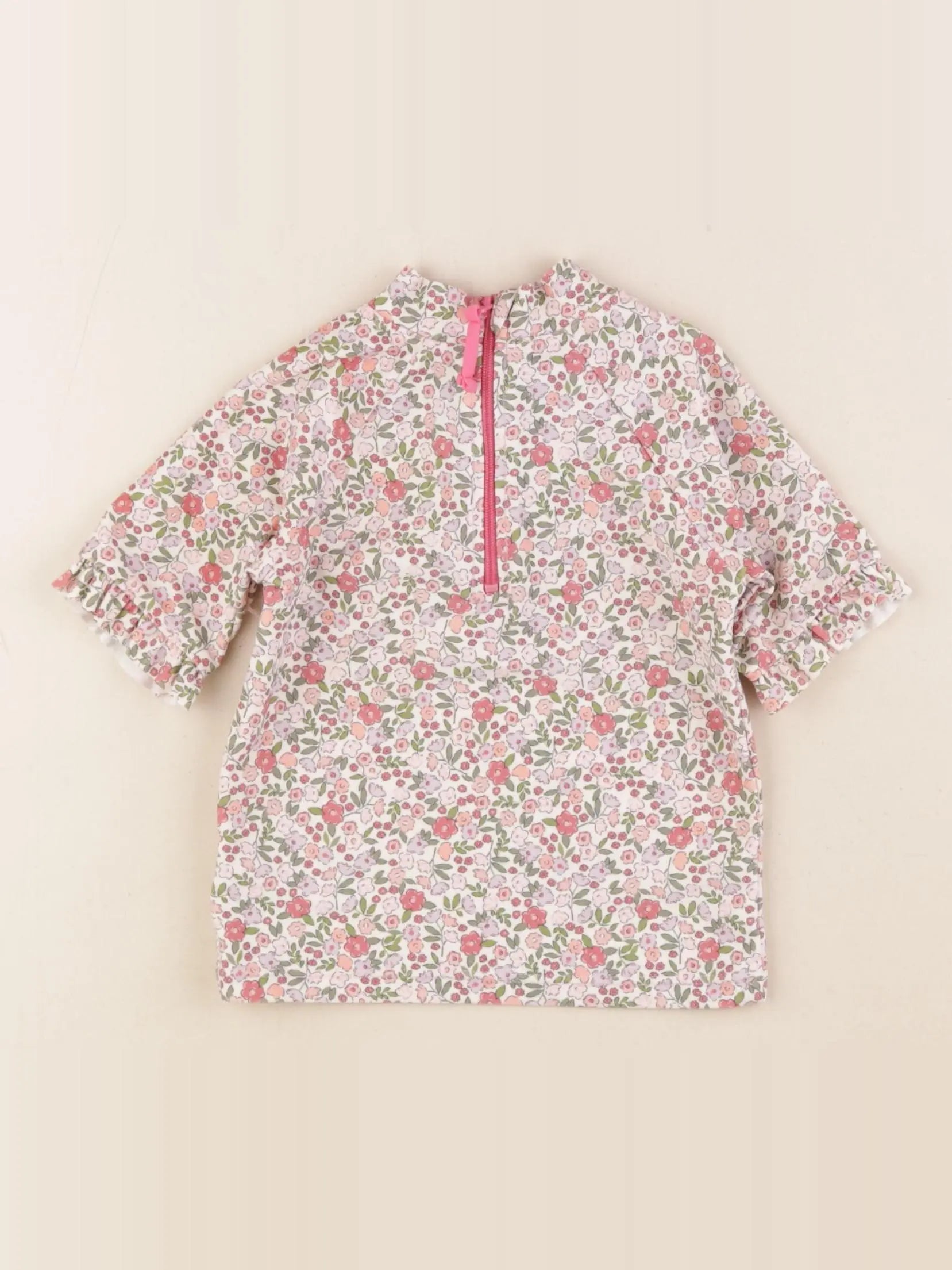Vertbaudet - tee-shirt de bain multicolore - 18 mois
