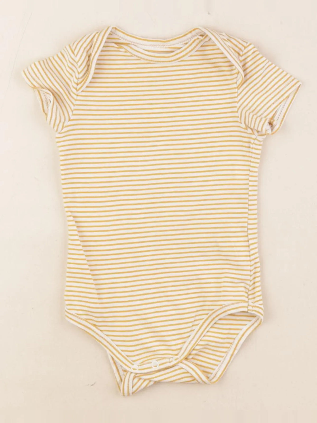 Tape à l'oeil - body jaune, beige - 9 mois