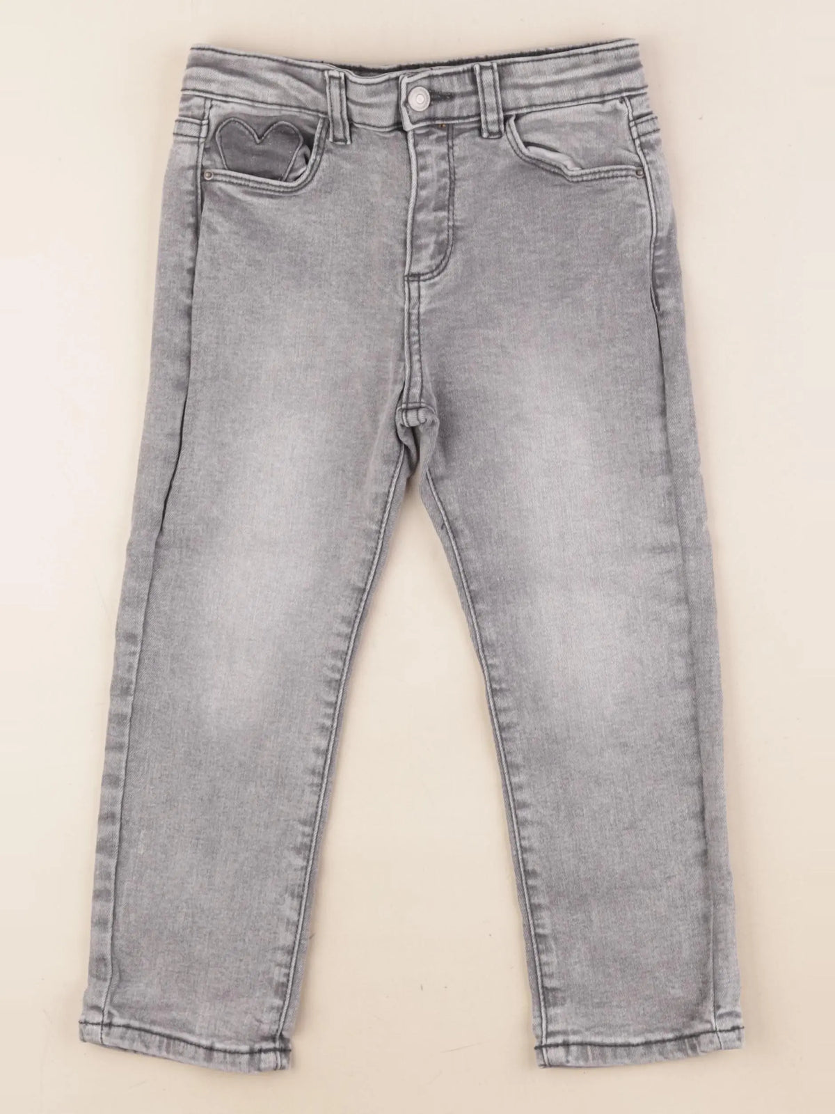 Vertbaudet - jean gris - 4 ans