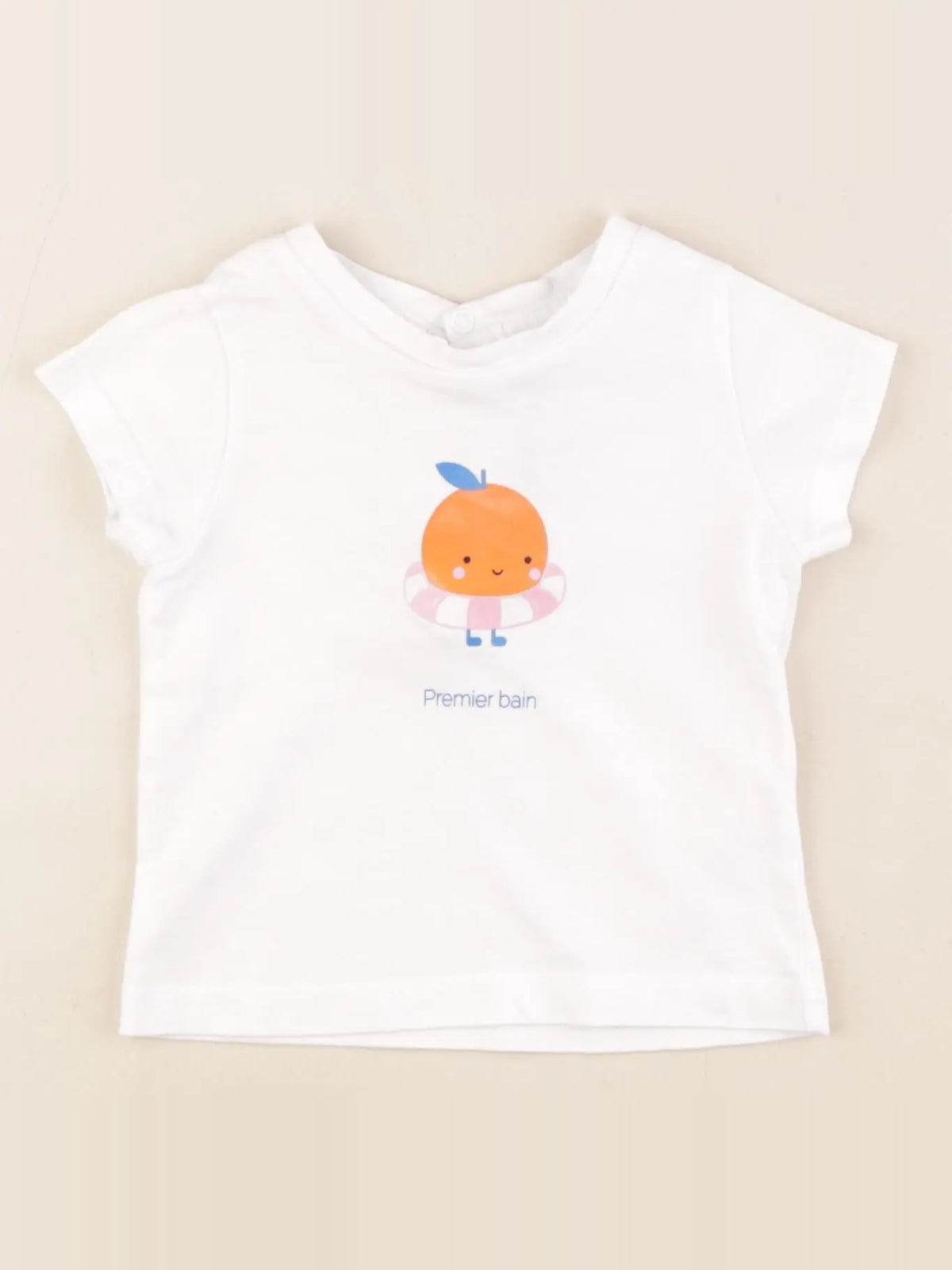 Jacadi - tee-shirt blanc - 12 mois