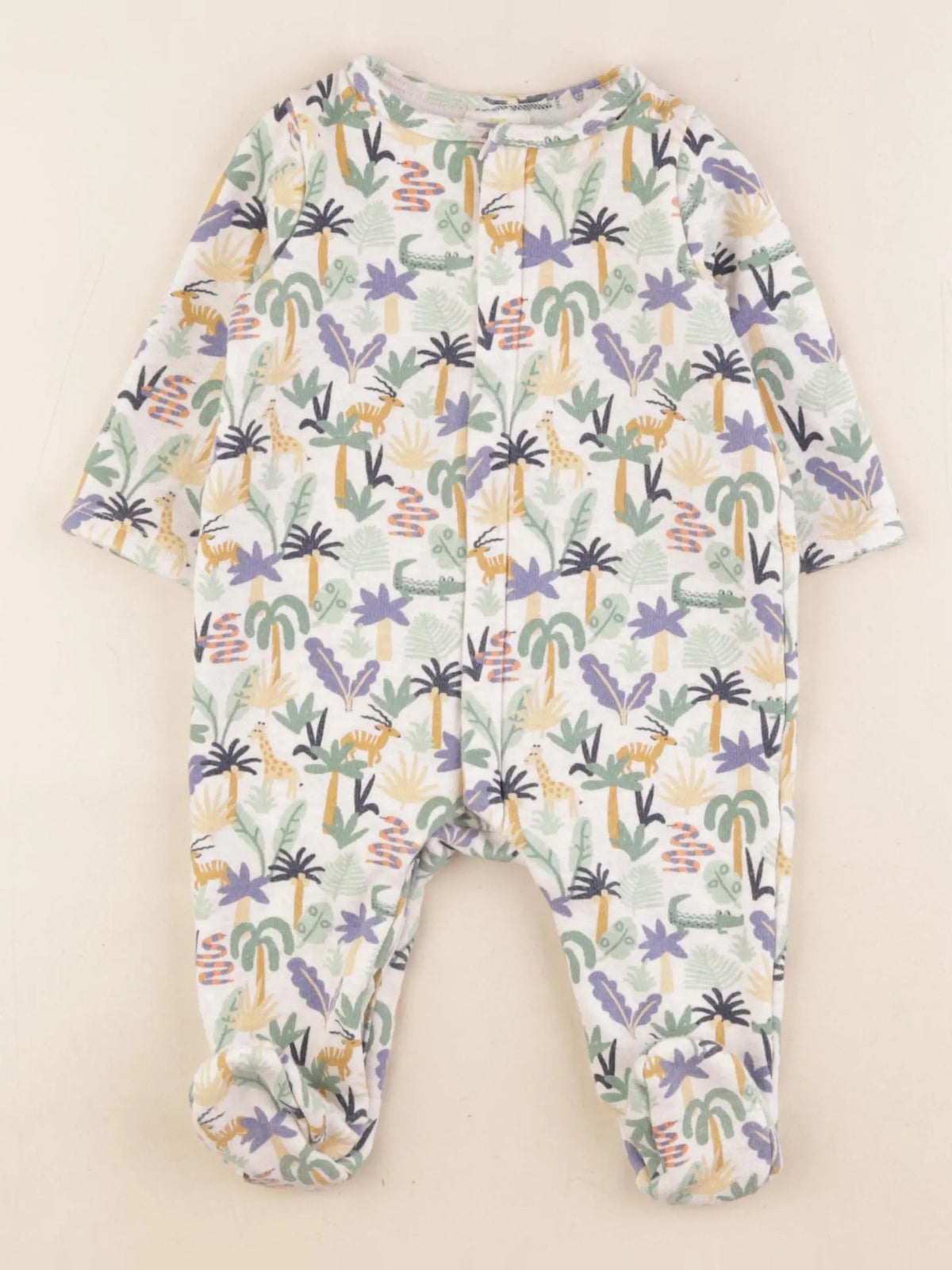Tape à l'oeil - pyjama coton multicolore - 6 mois