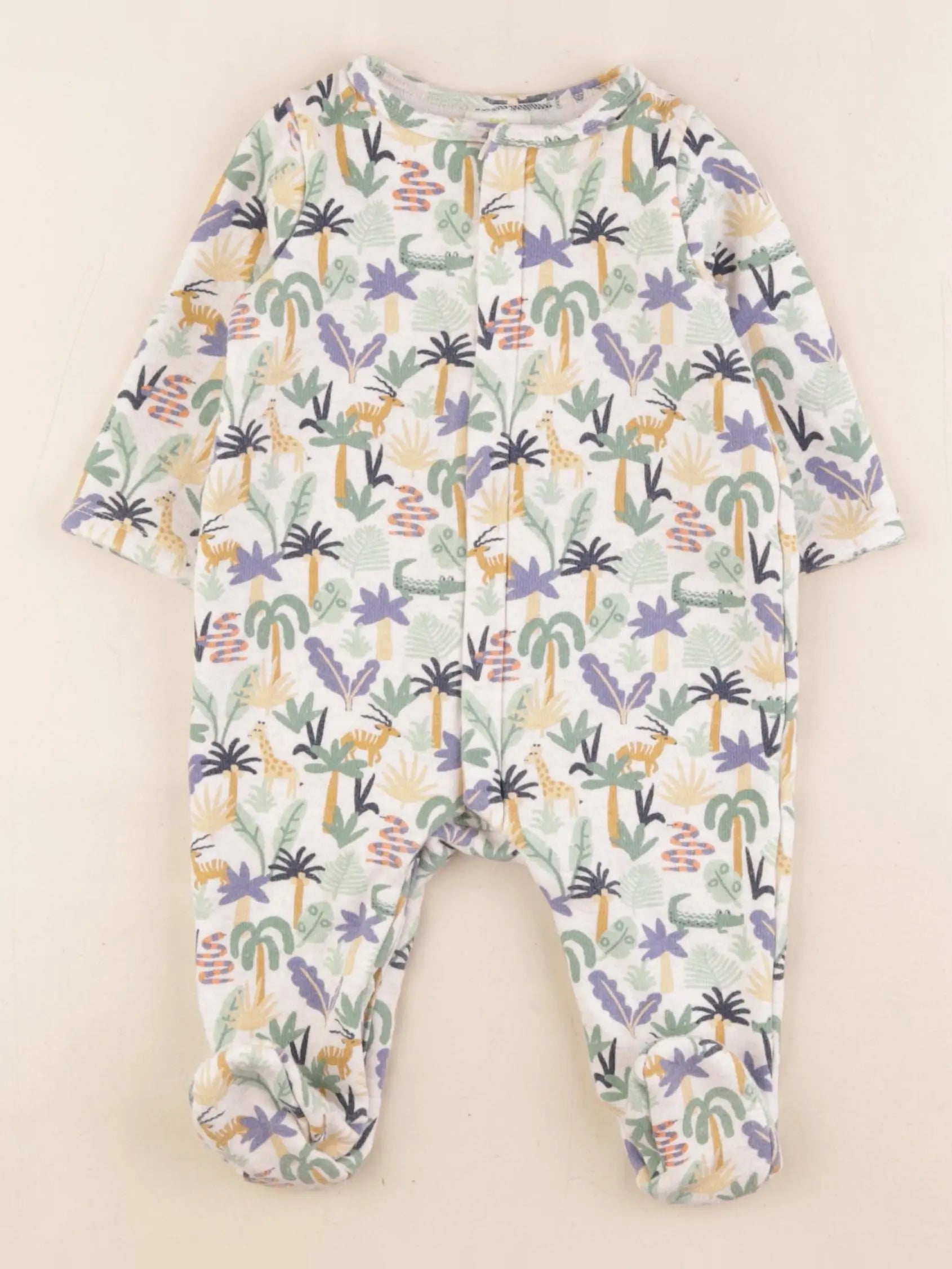 Tape à l'oeil - pyjama coton multicolore - 6 mois
