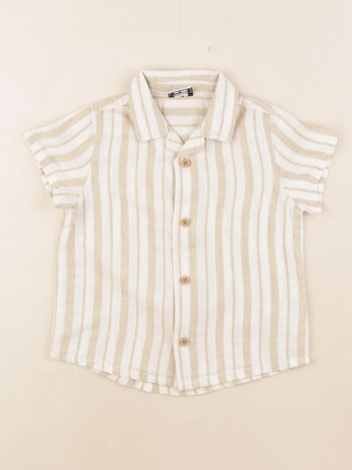 Tape à l'oeil - chemise beige, blanc - 18 mois