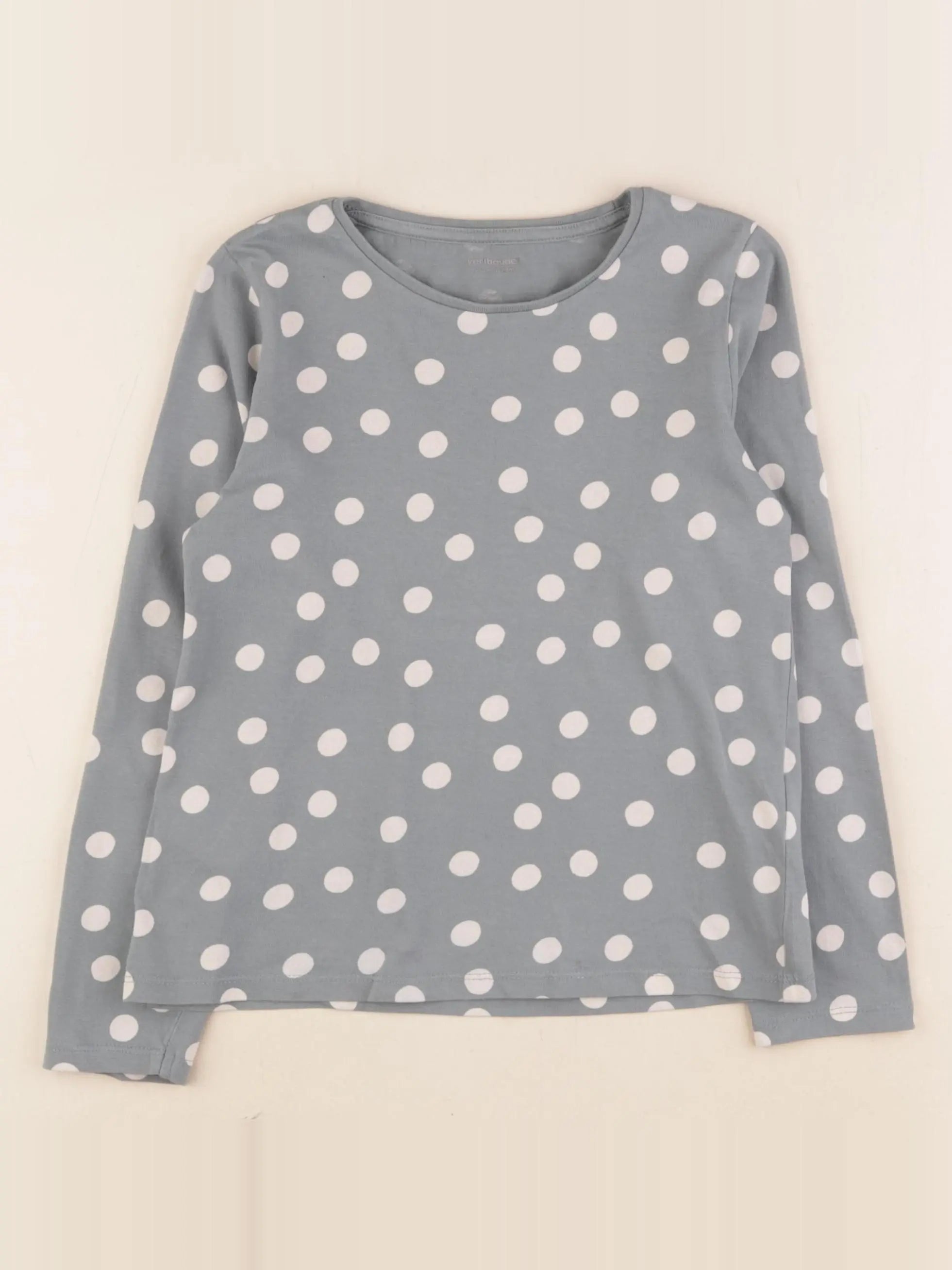 Vertbaudet - tee-shirt vert - 8 ans
