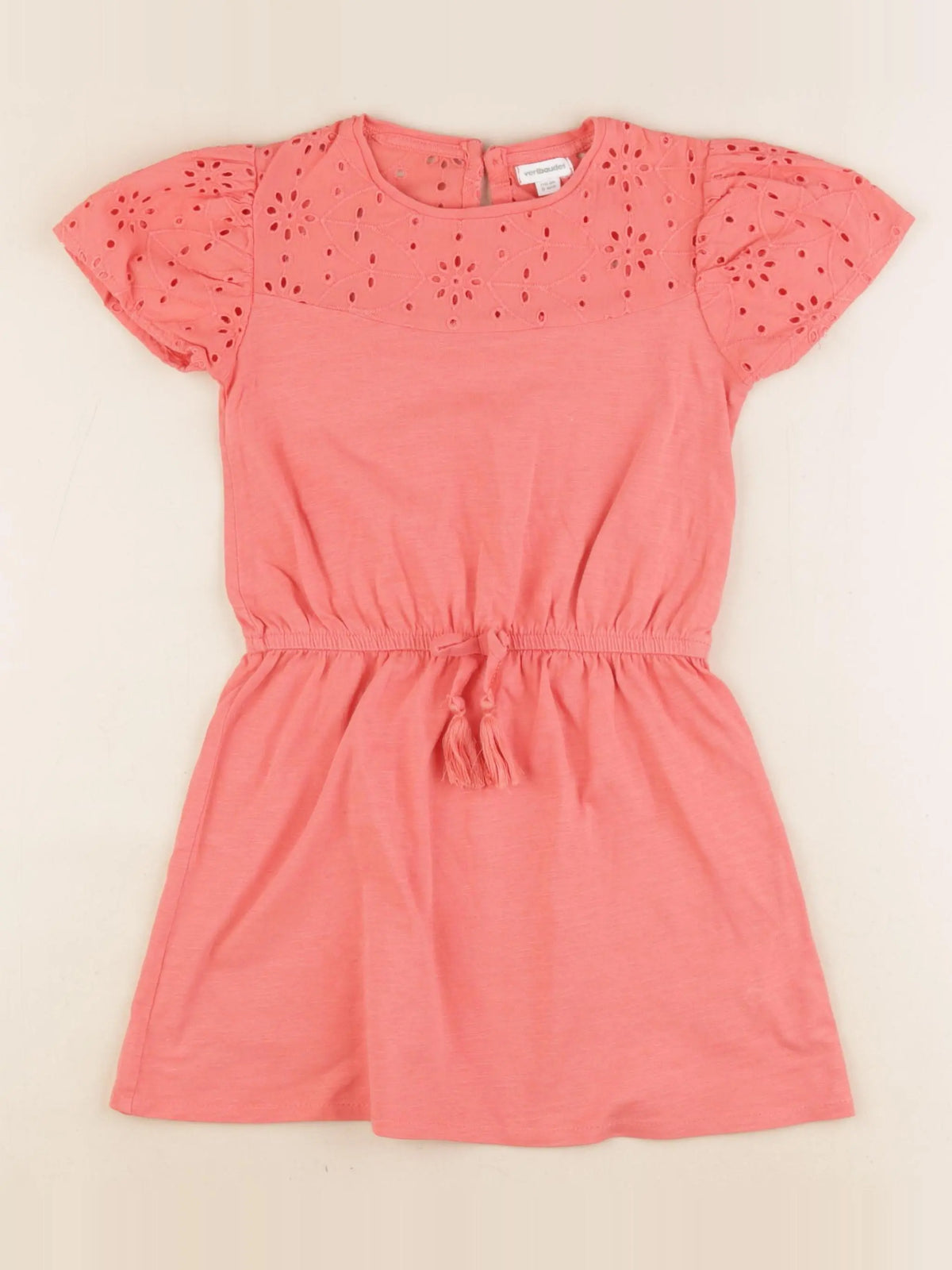 Vertbaudet - robe rose - 5 ans