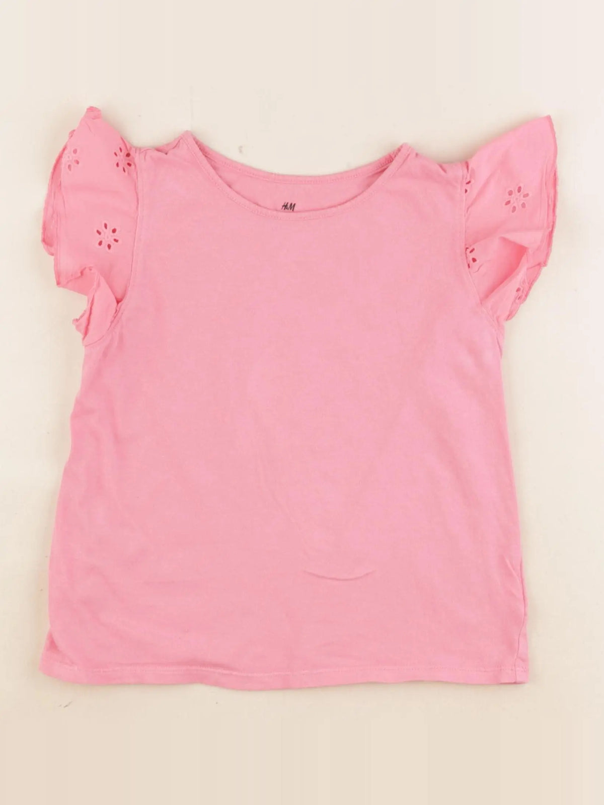H&M - tee-shirt rose - 4/6 ans