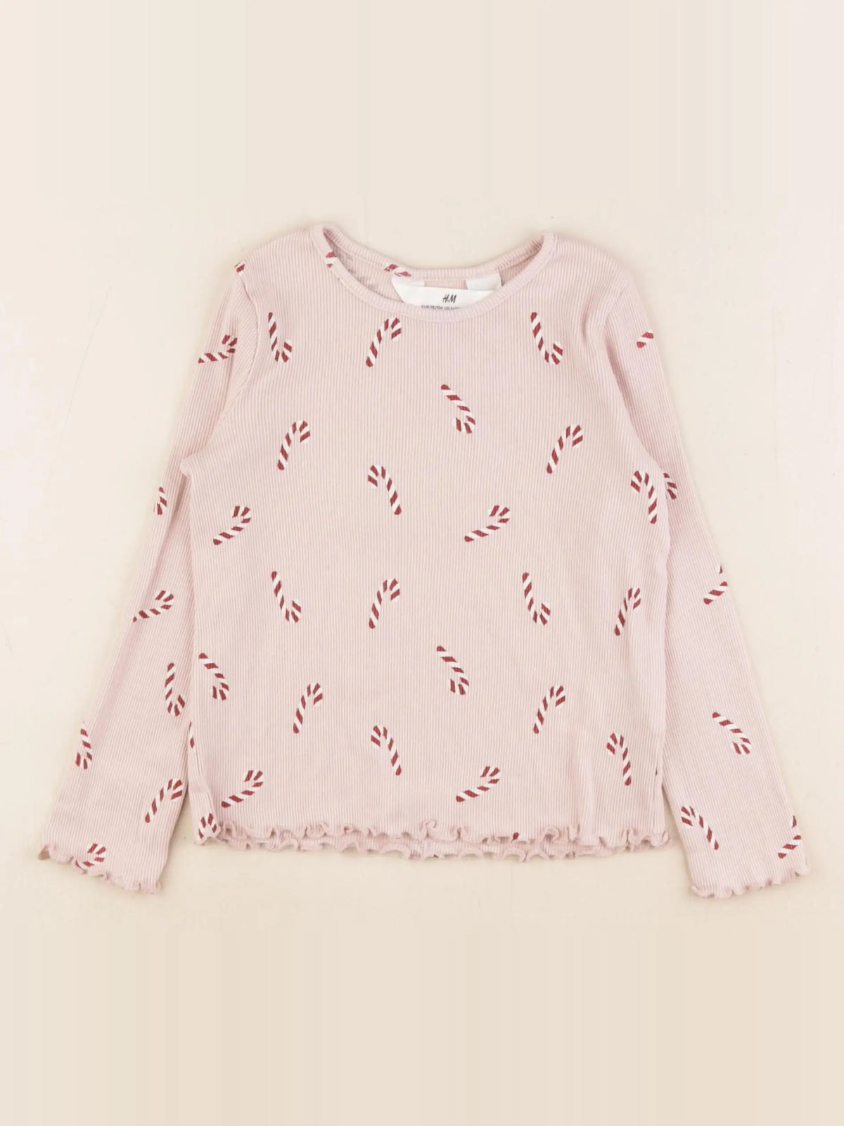 H&M - tee-shirt rose - 2/4 ans