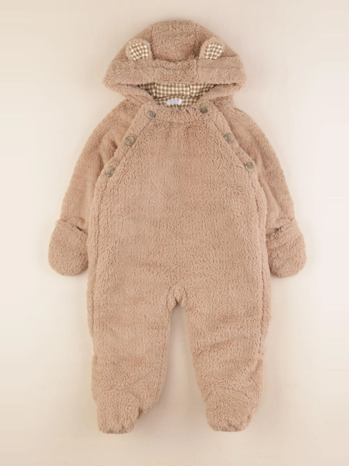Boutchou - combi-pilote marron - 12 mois