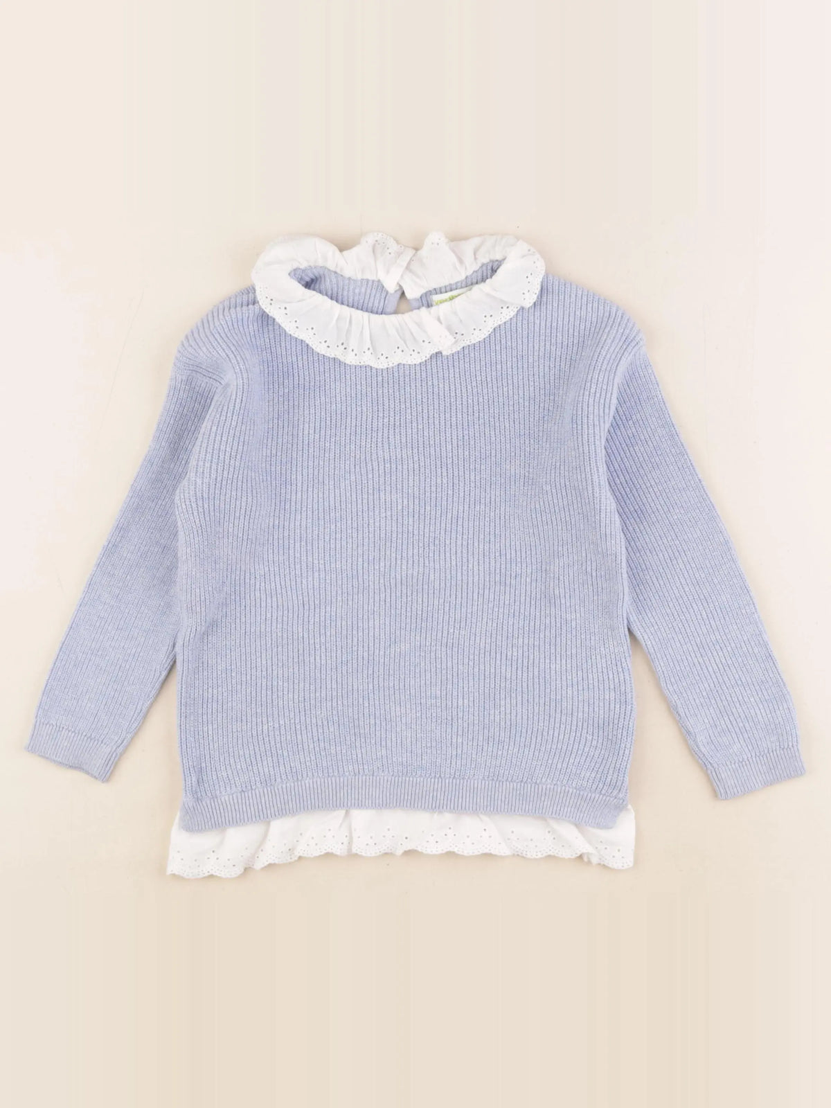 Vertbaudet - pull bleu - 4 ans