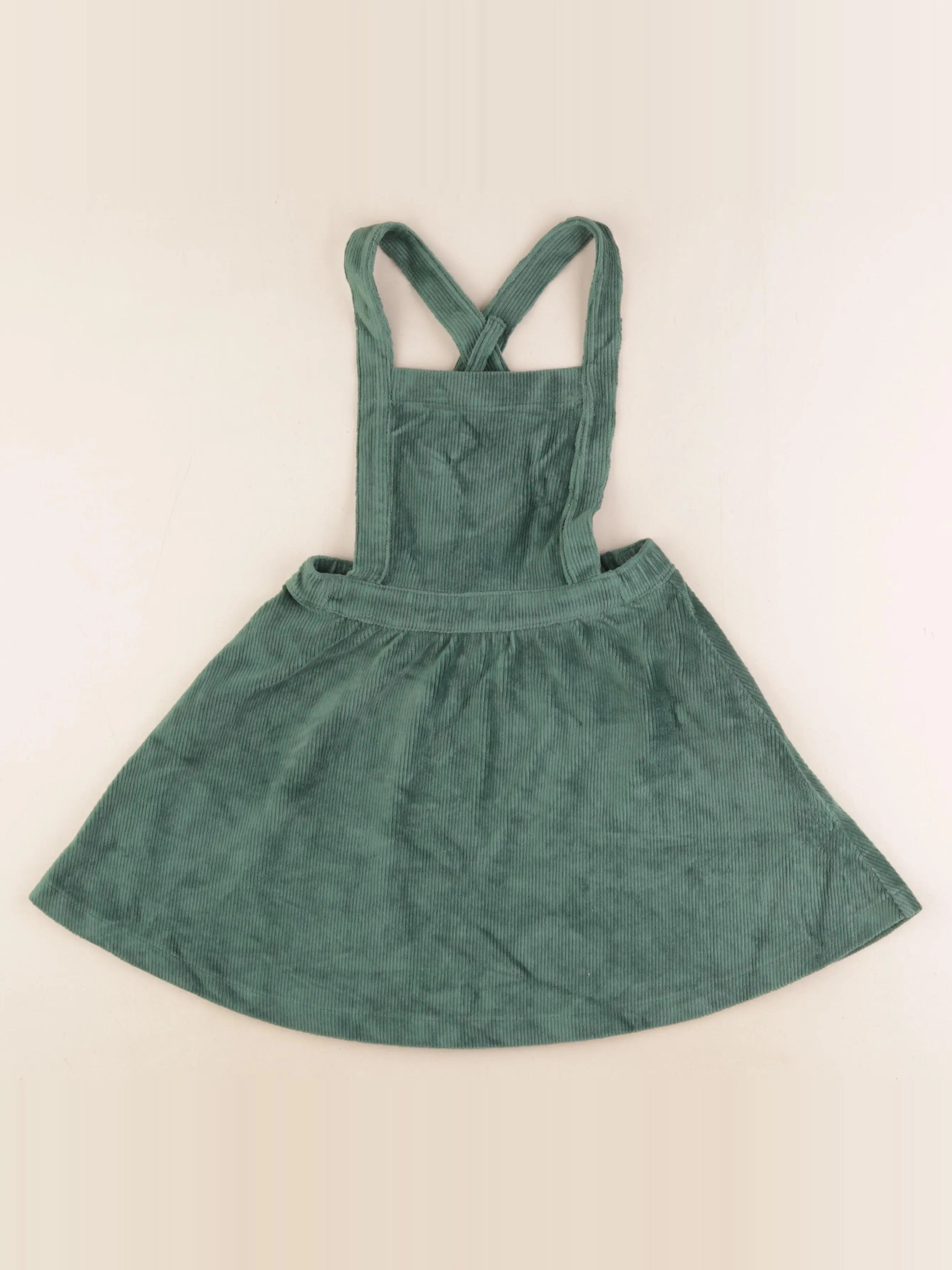 Vertbaudet - robe vert - 6 ans