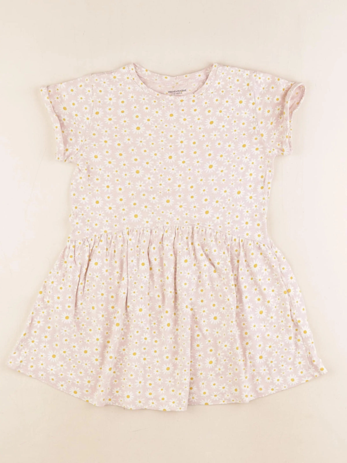 Vertbaudet - robe rose - 6 ans