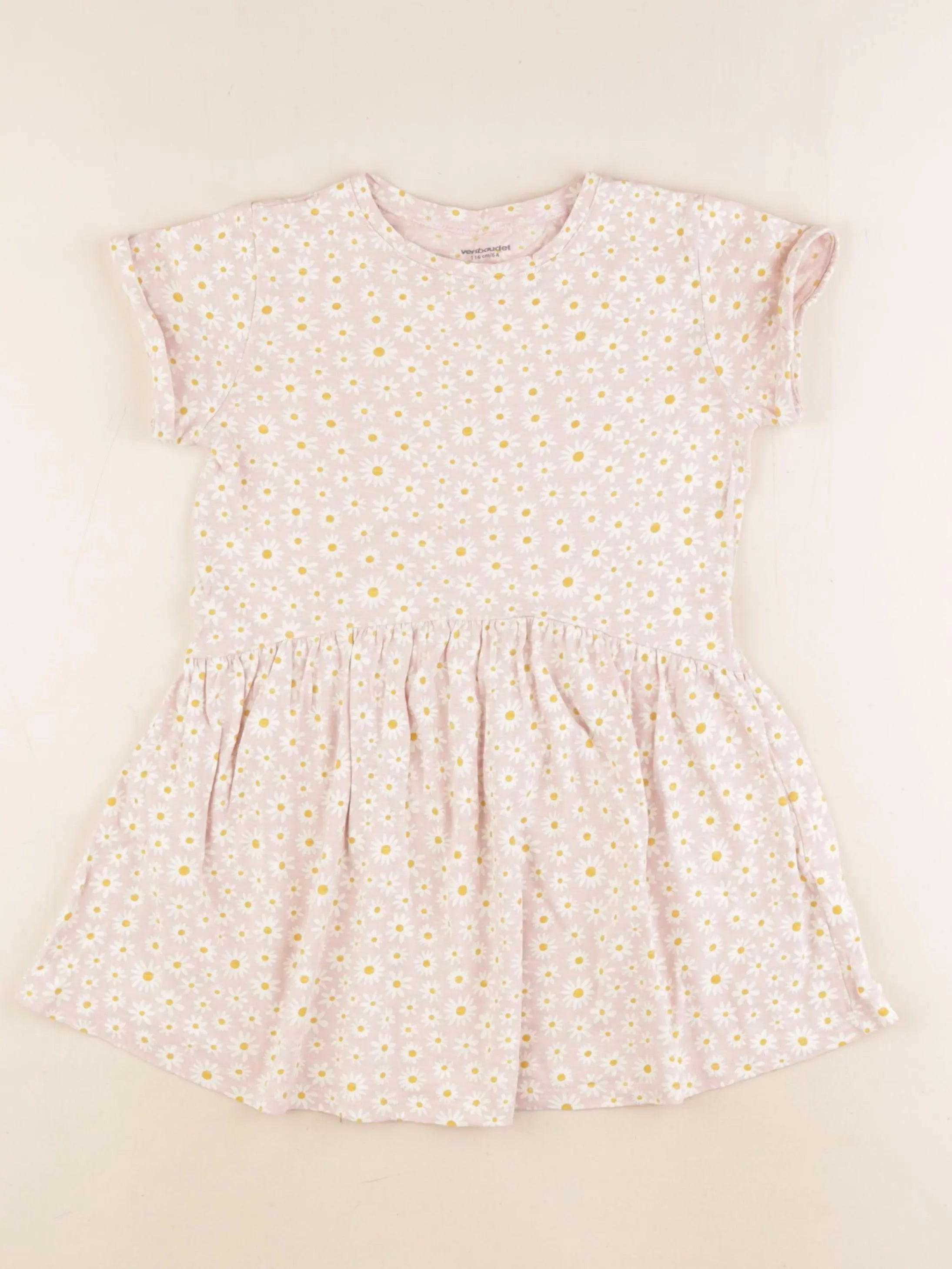 Vertbaudet - robe rose - 6 ans