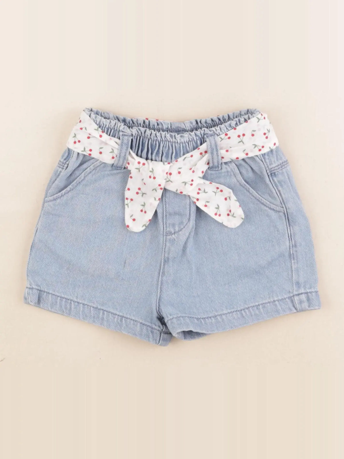 Vertbaudet - short bleu - 2 ans