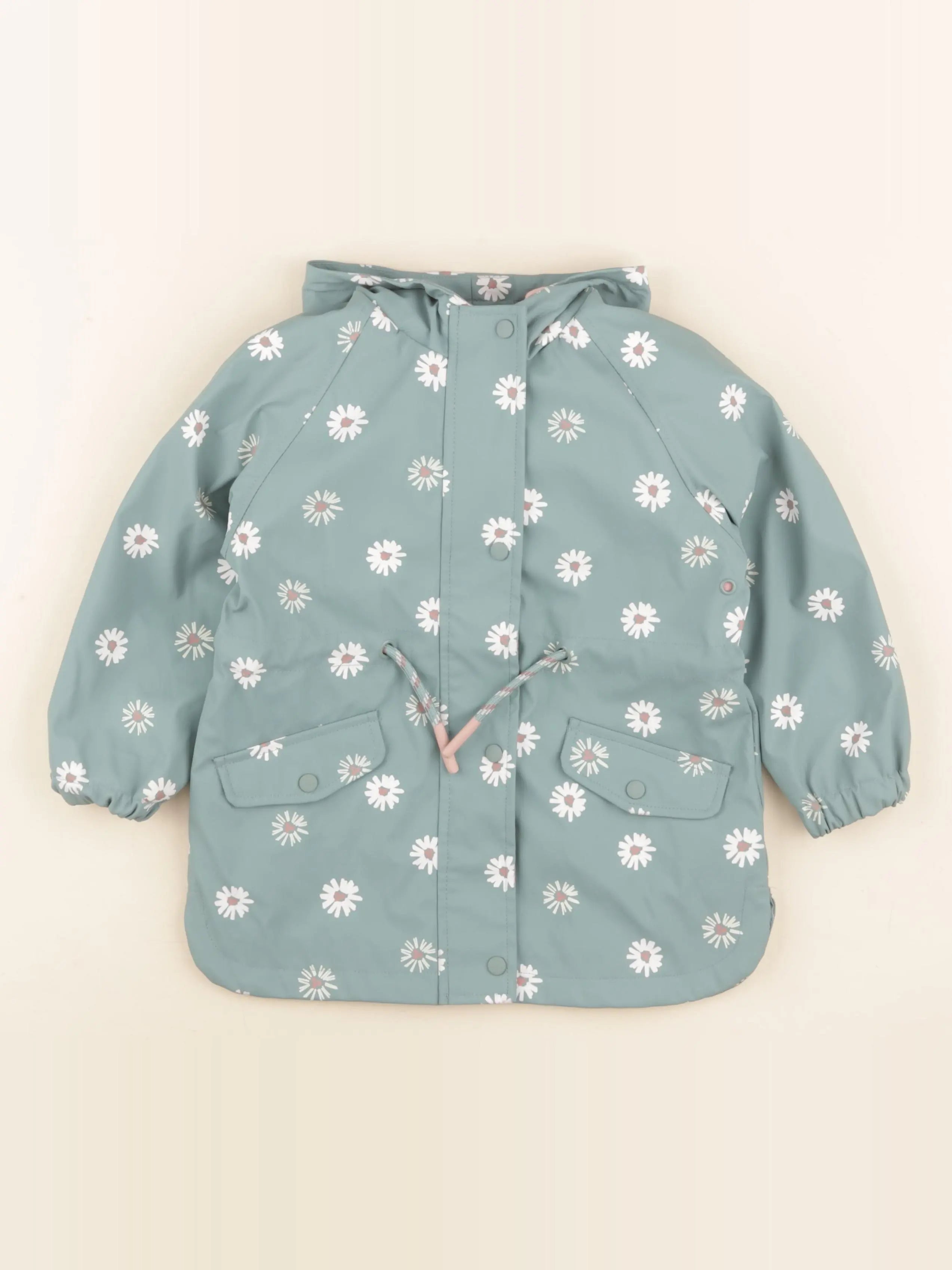 Vertbaudet - imperméable bleu - 4 ans