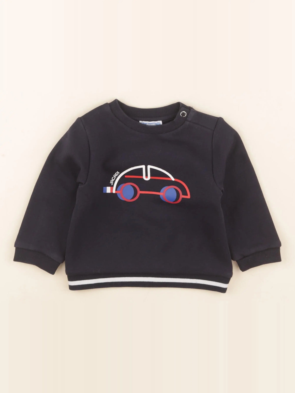 Jacadi - sweat bleu - 18 mois