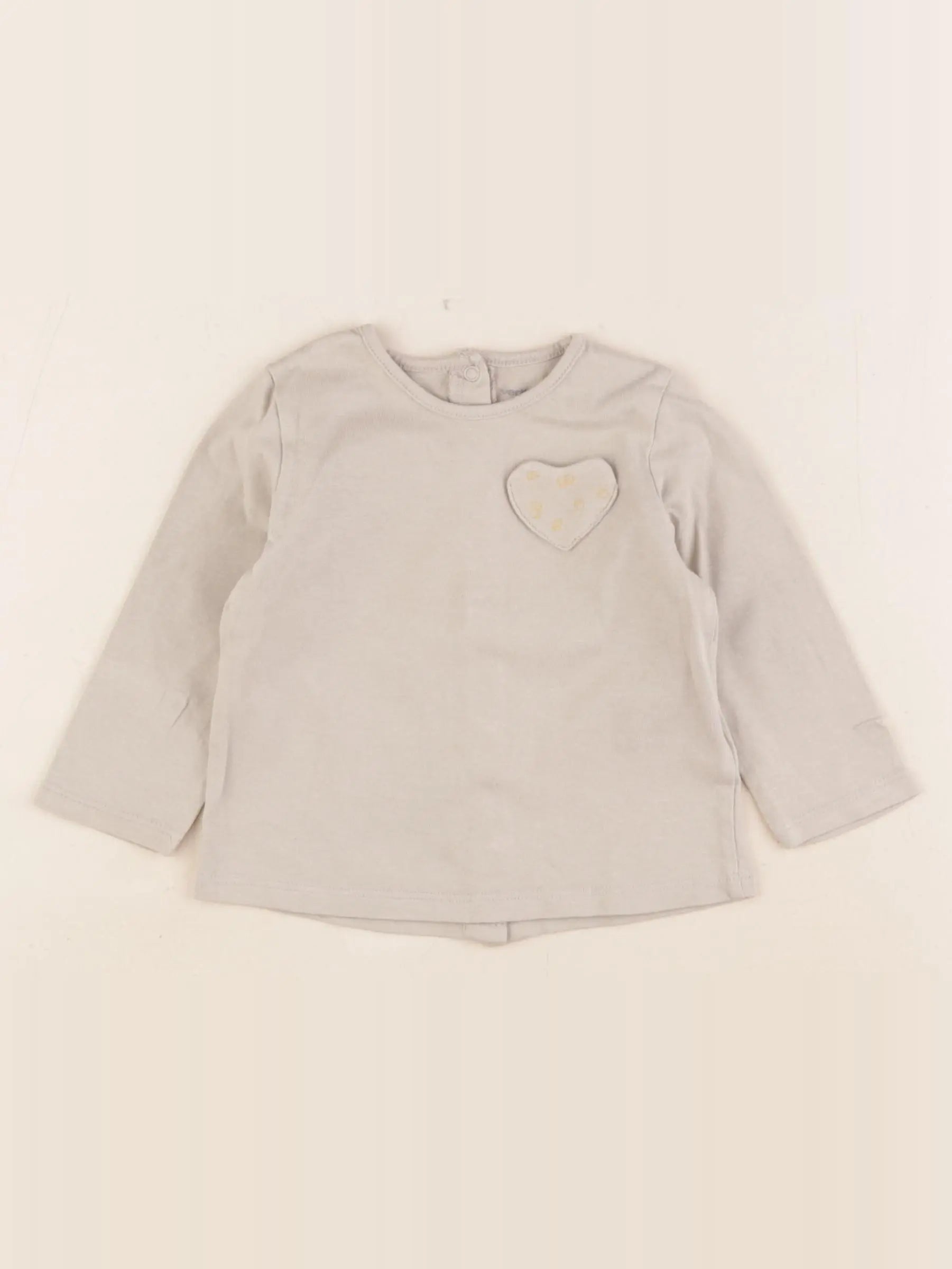 Vertbaudet - tee-shirt vert - 9 mois