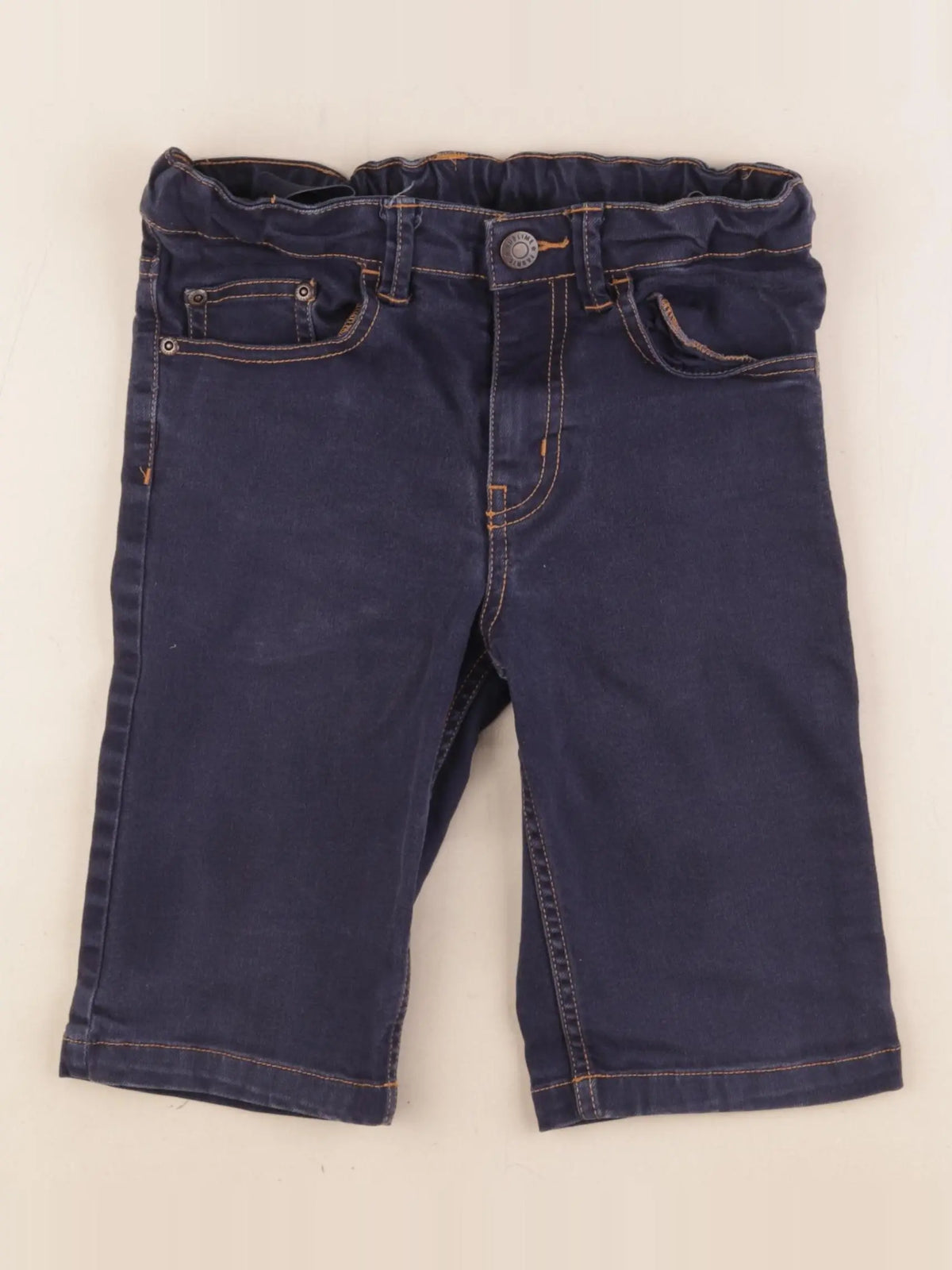 H&M - short bleu - 9/10 ans