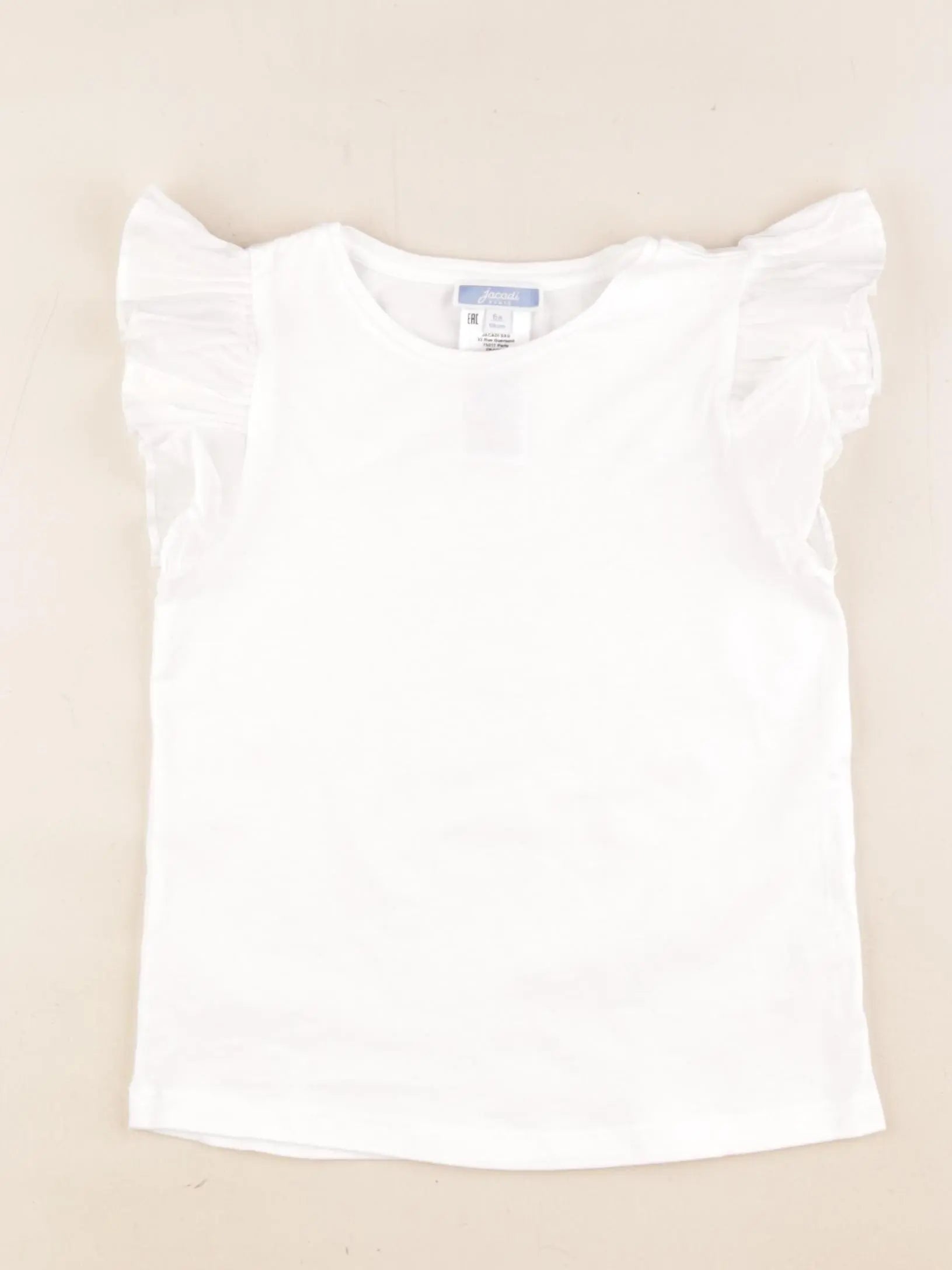 Zara - tee-shirt blanc - 6 ans