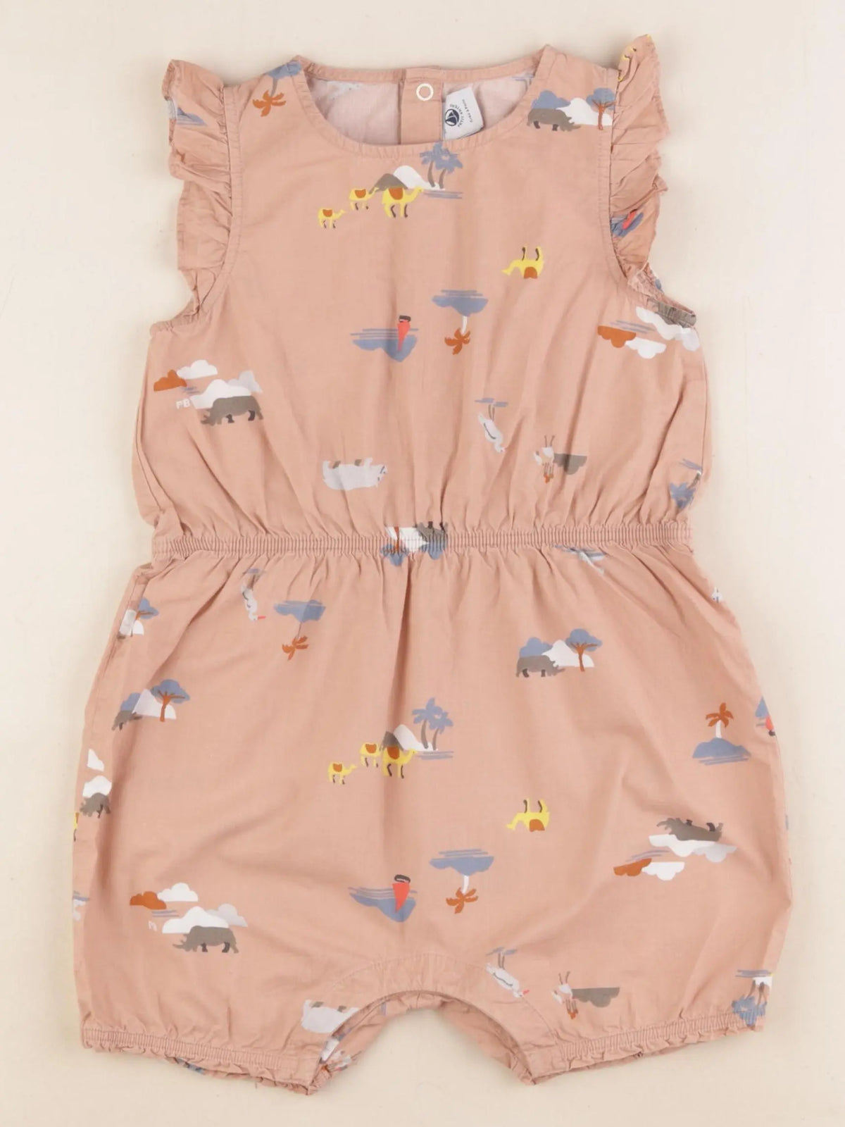 Petit Bateau - combinaison multicolore - 36 mois