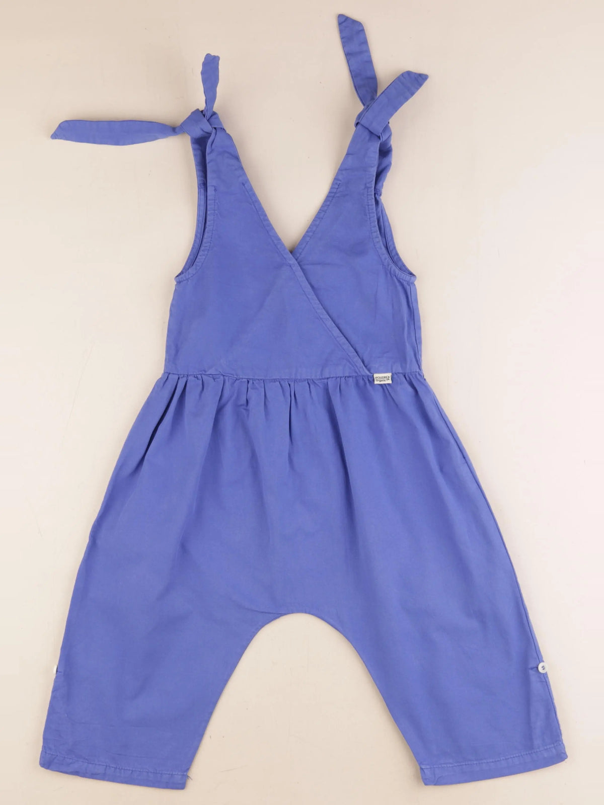 Poudre Organic - salopette bleu - 3 ans