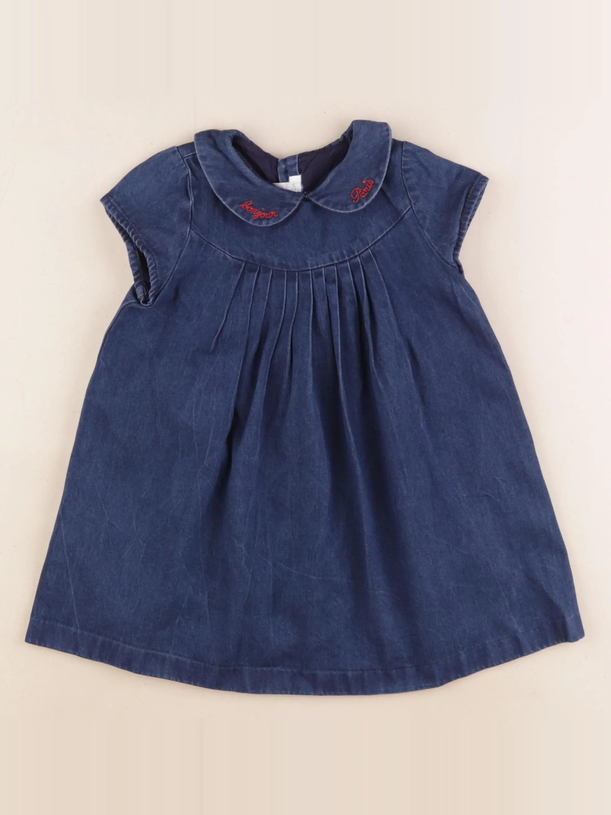 Jacadi - robe bleu - 24 mois