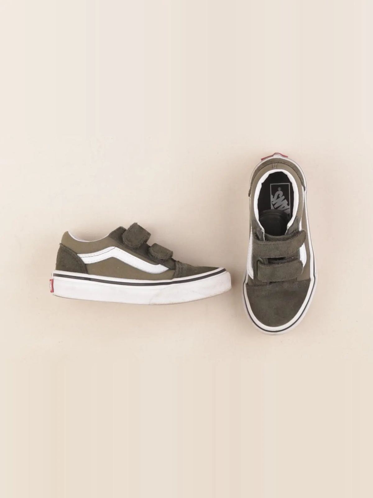 Vans - baskets vert - pointure 27