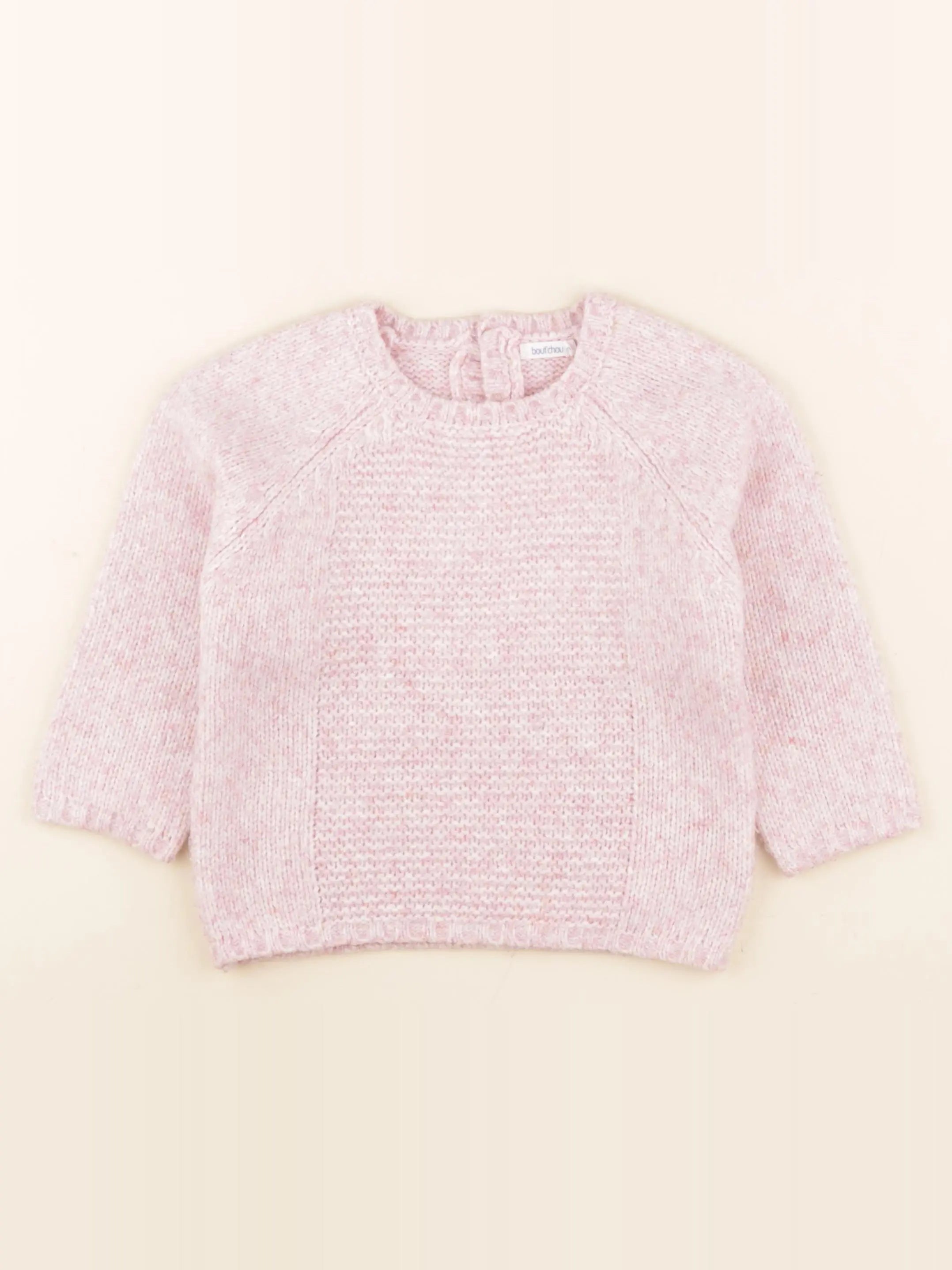 Boutchou - pull rose - 36 mois