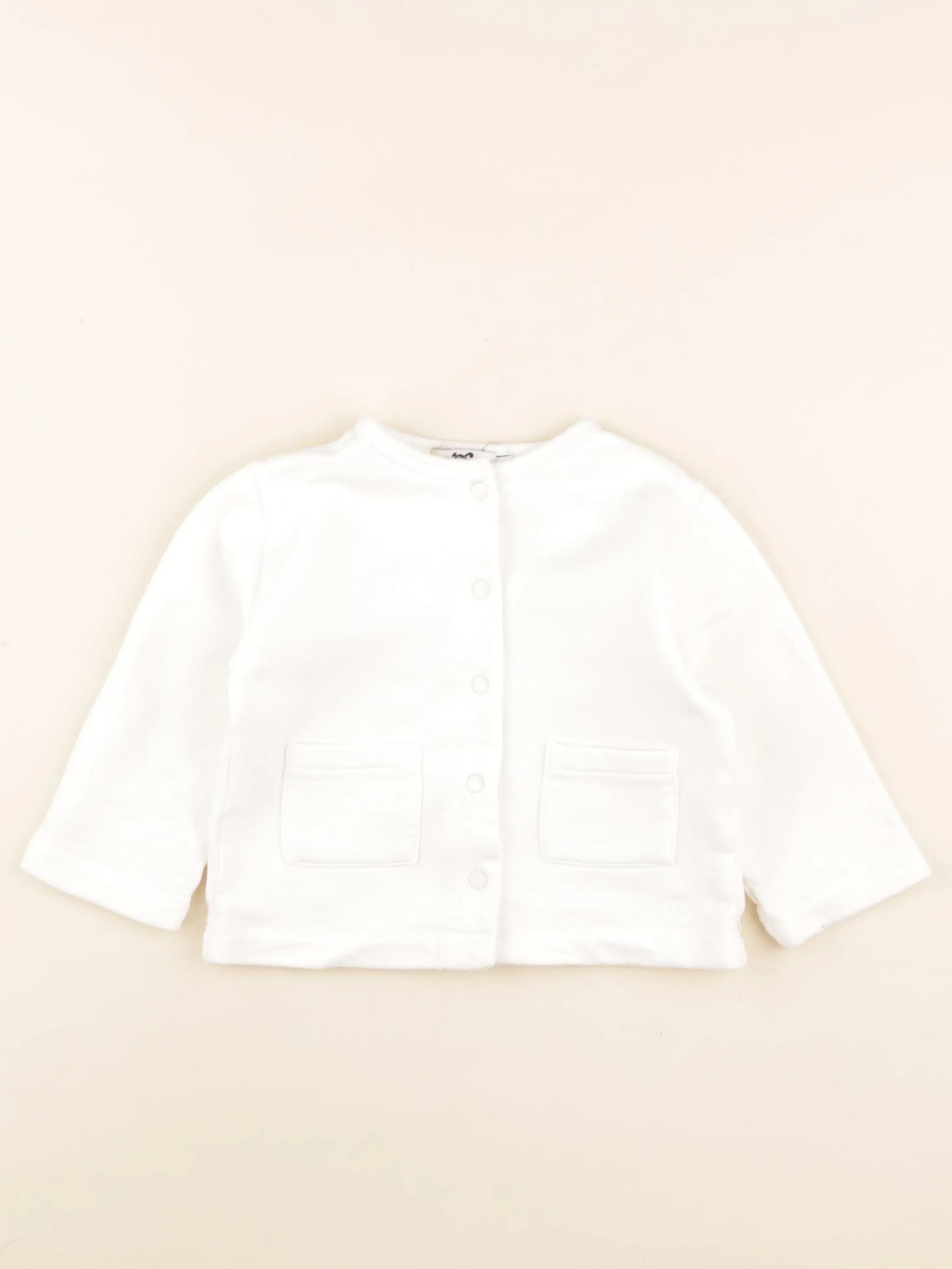 Cyrillus - sweat blanc - 18 mois