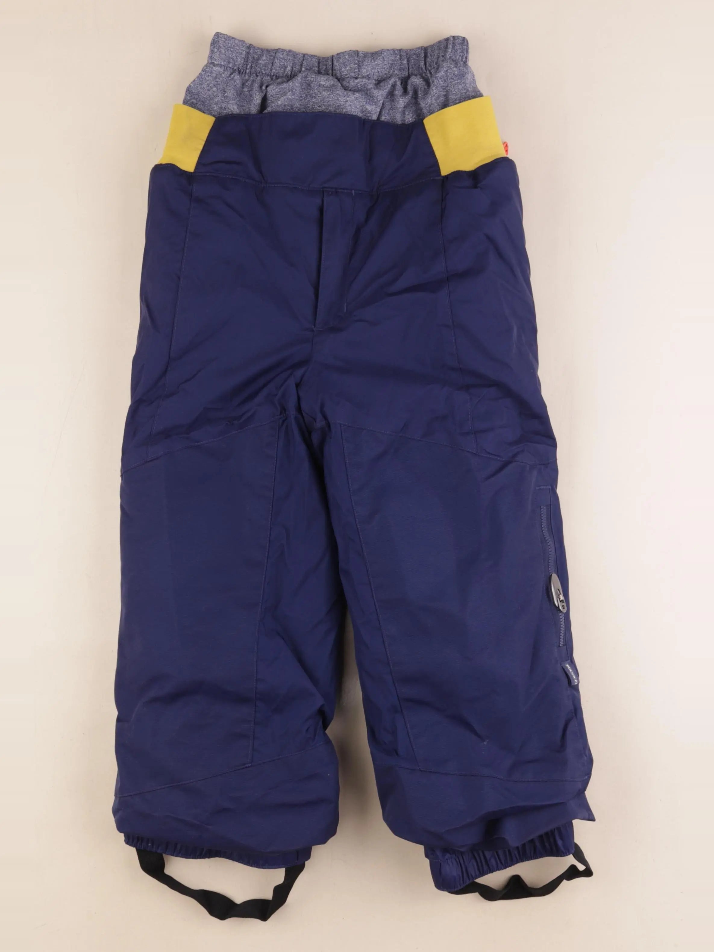 Decathlon ski - pantalon de ski jaune, bleu - 5/6 ans