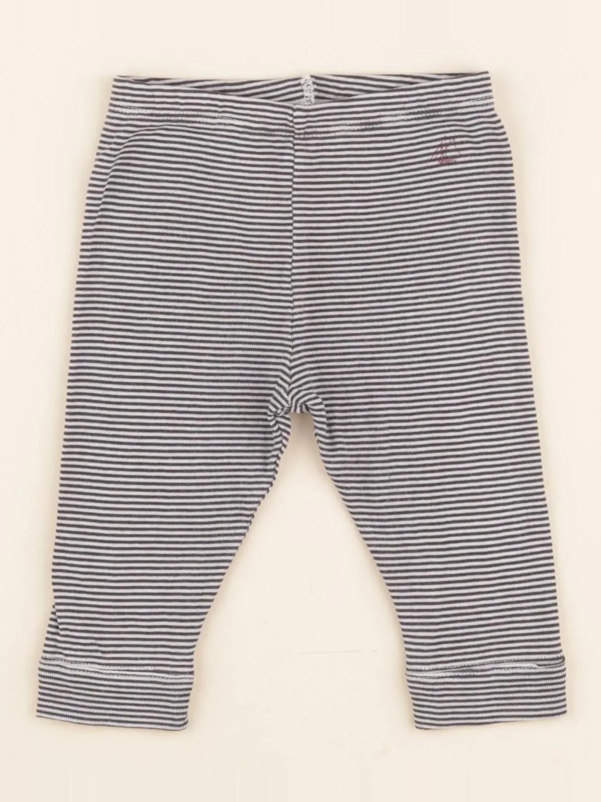 Petit Bateau - legging bleu - 6 mois