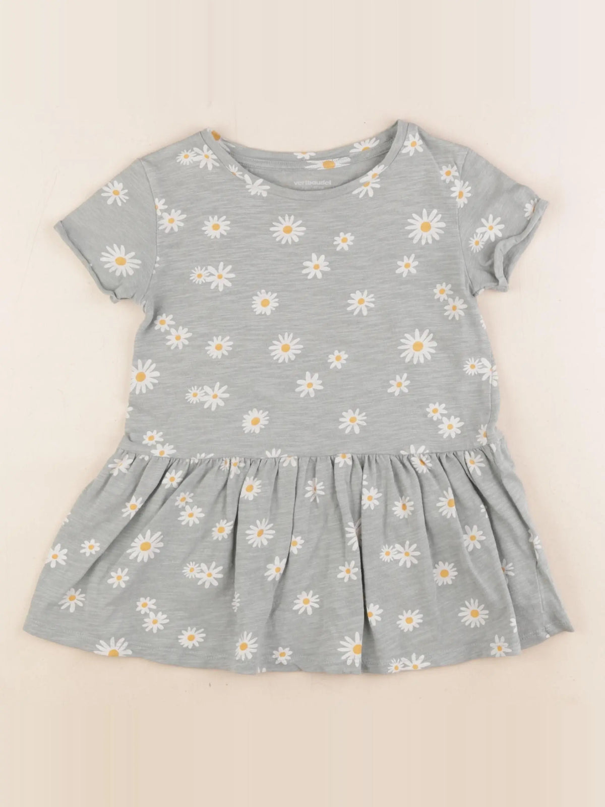 Vertbaudet - robe vert - 3 ans