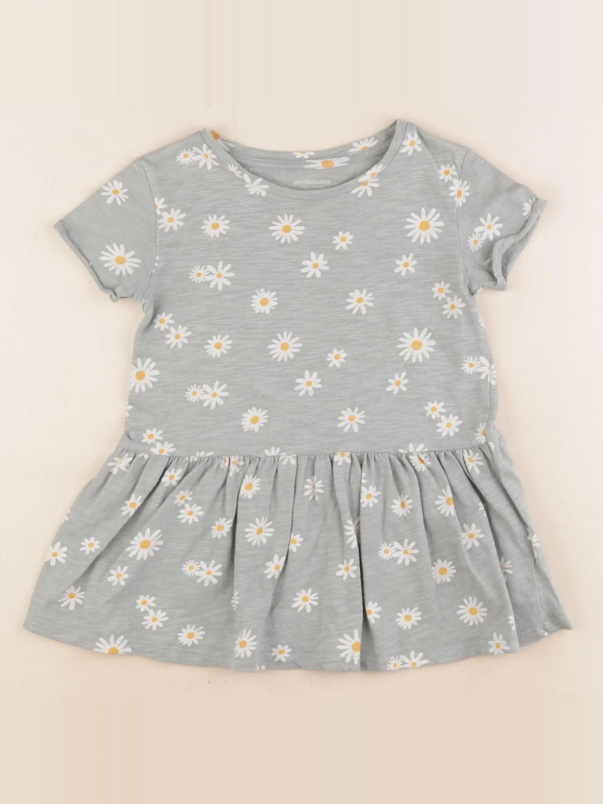 Vertbaudet - robe vert - 3 ans