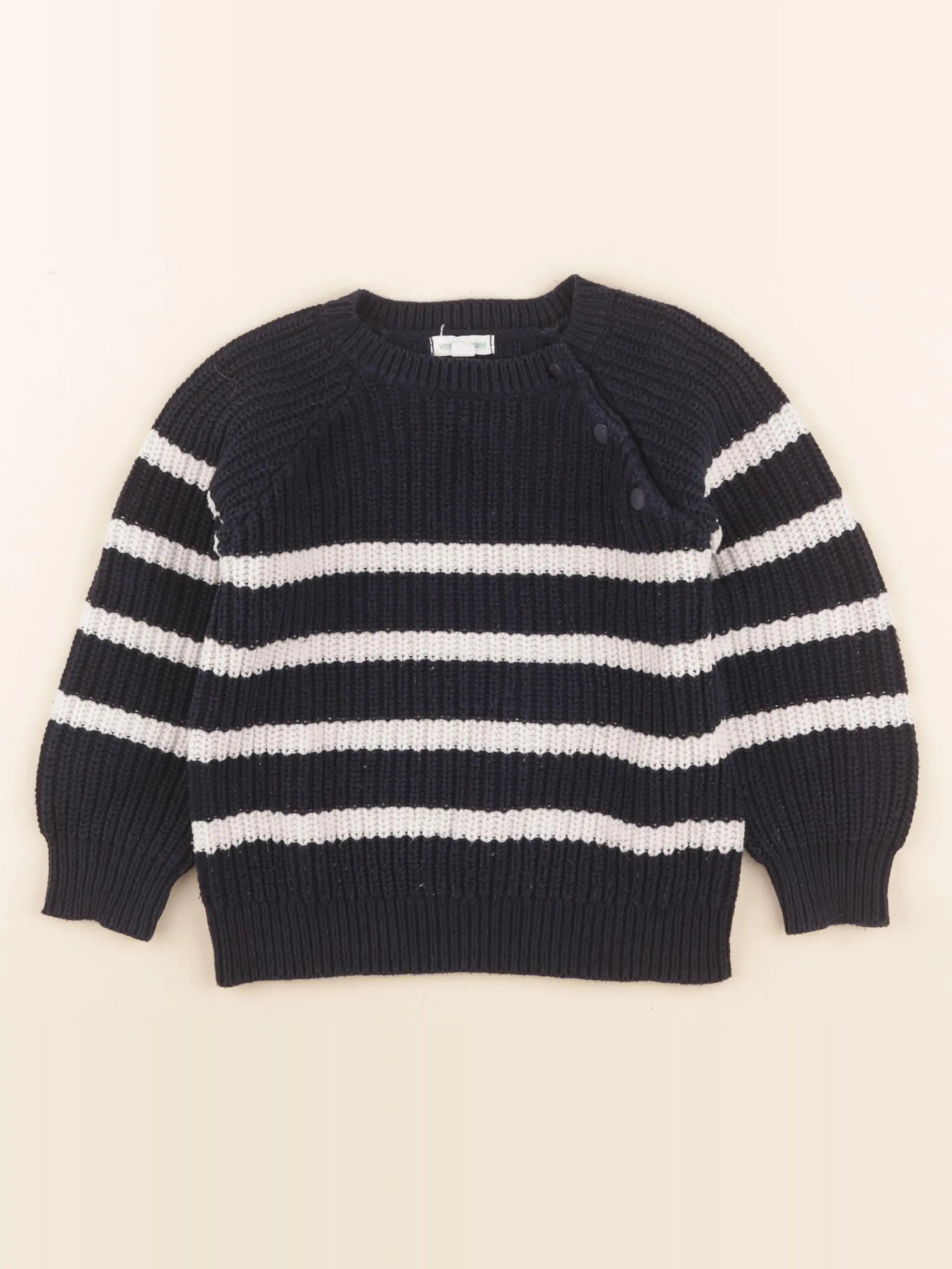 Vertbaudet - pull bleu - 4 ans