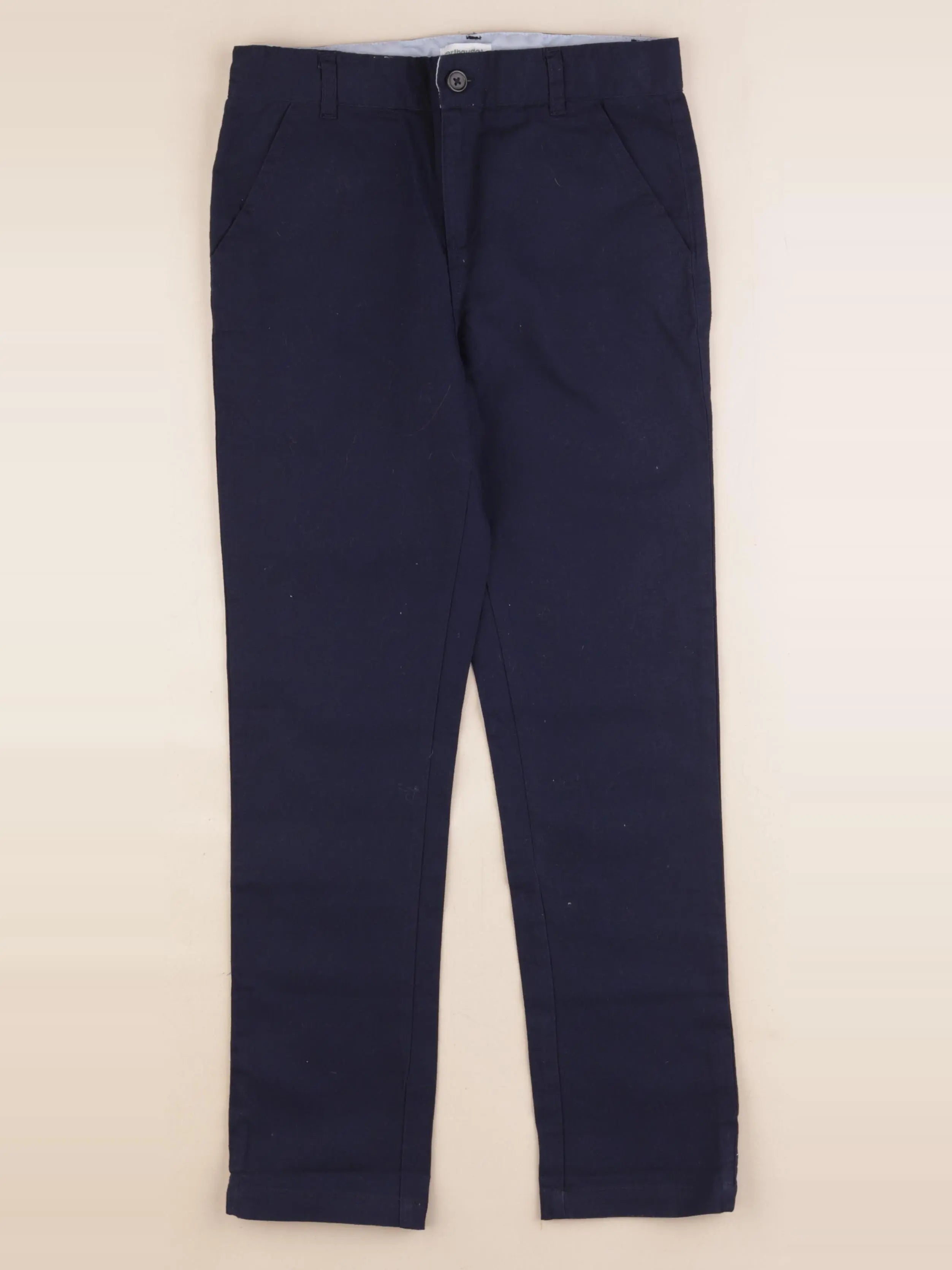 Vertbaudet - pantalon bleu - 9 ans