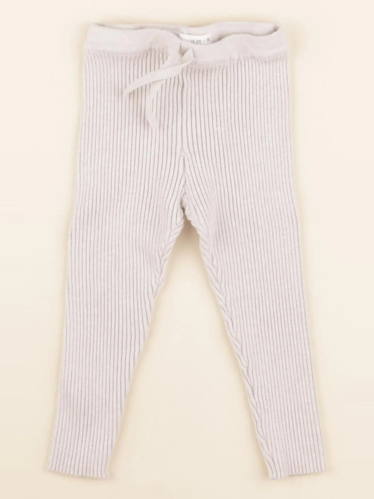 Zara - legging beige - 18/24 mois