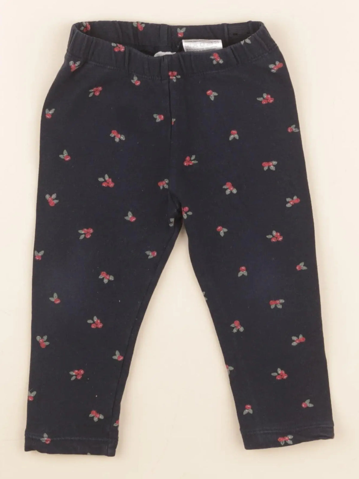H&M - legging bleu - 9/12 mois