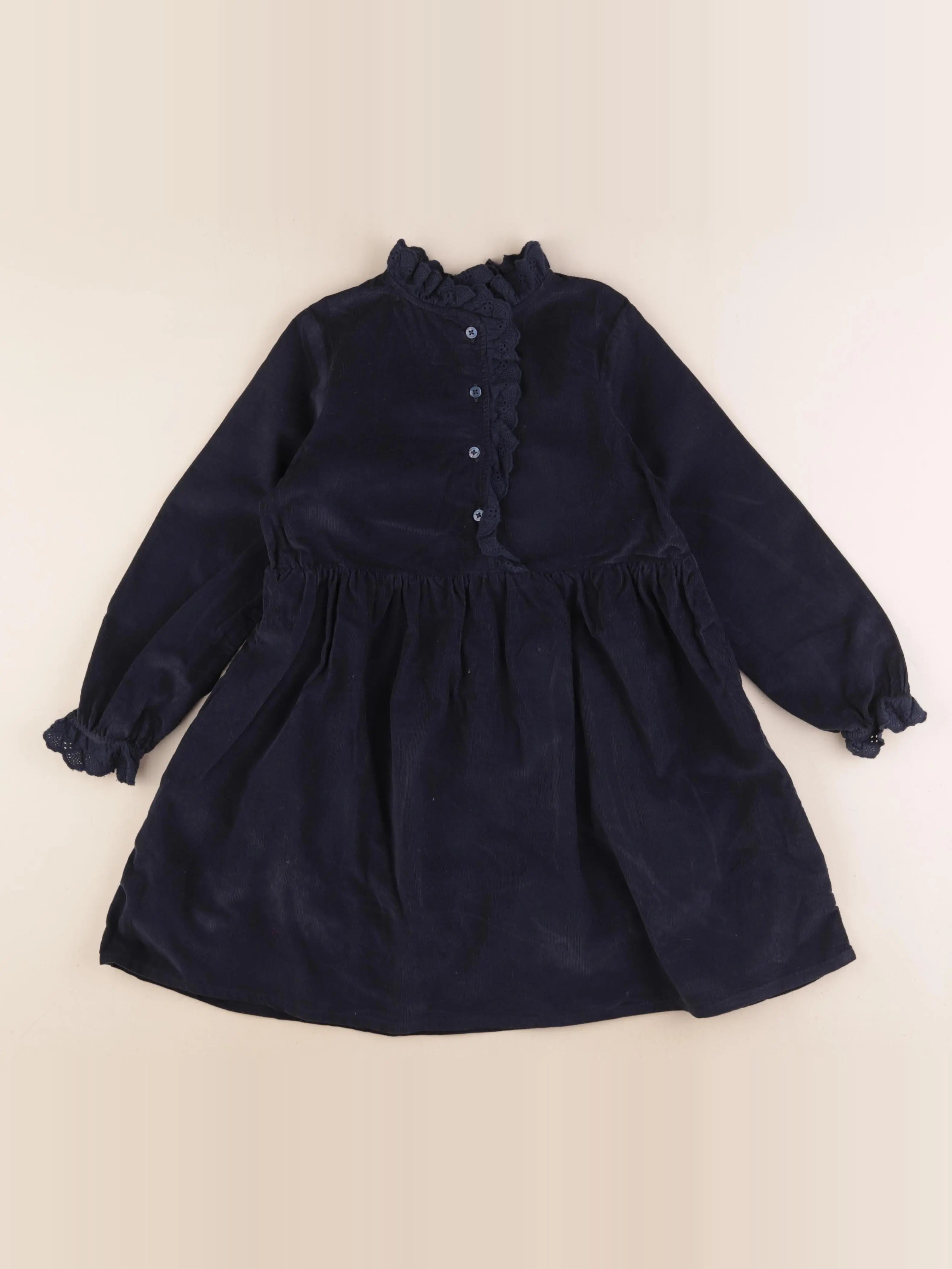 Cyrillus - robe bleu - 8 ans