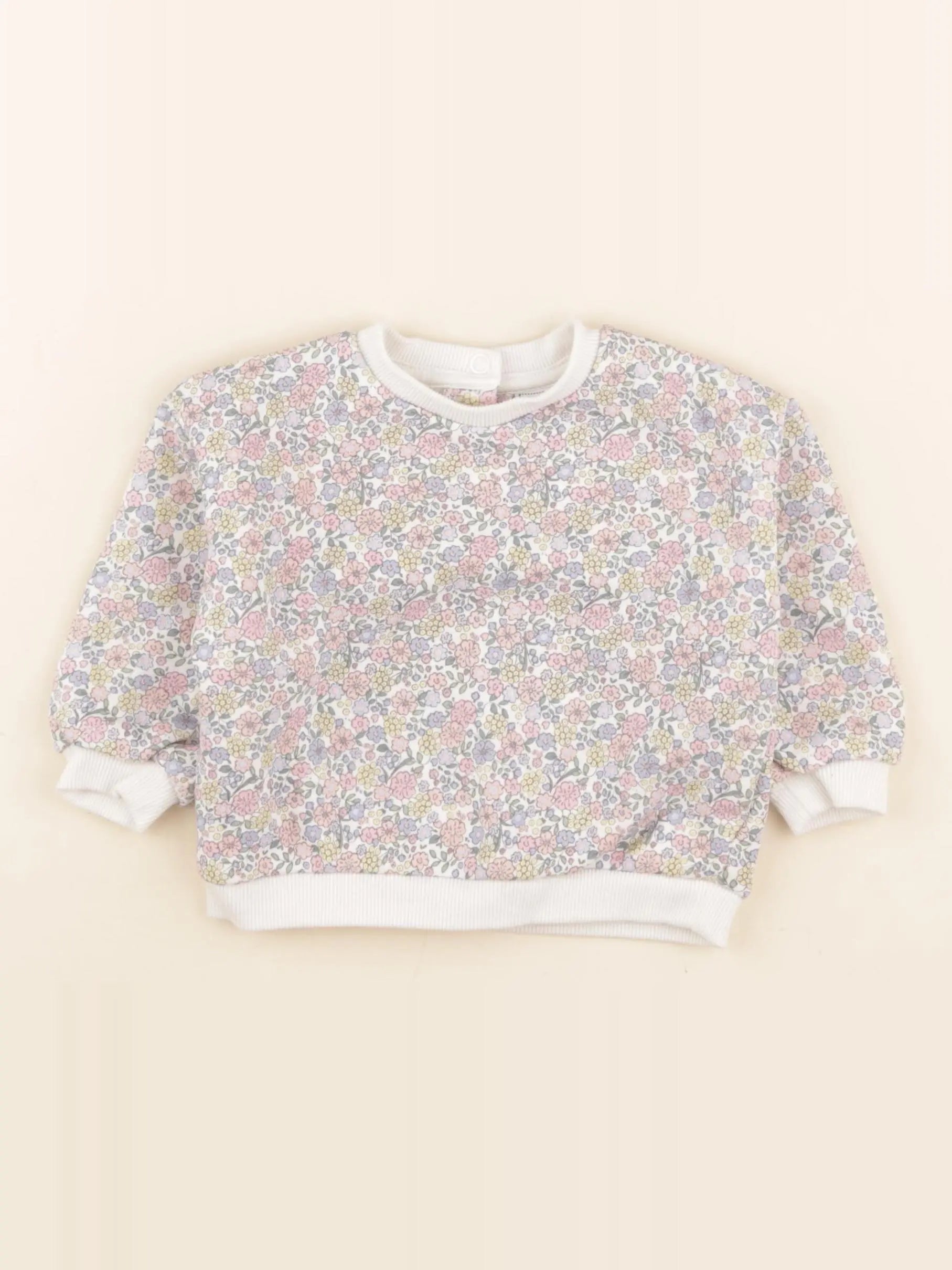 Tape à l'oeil - sweat multicolore - 12 mois