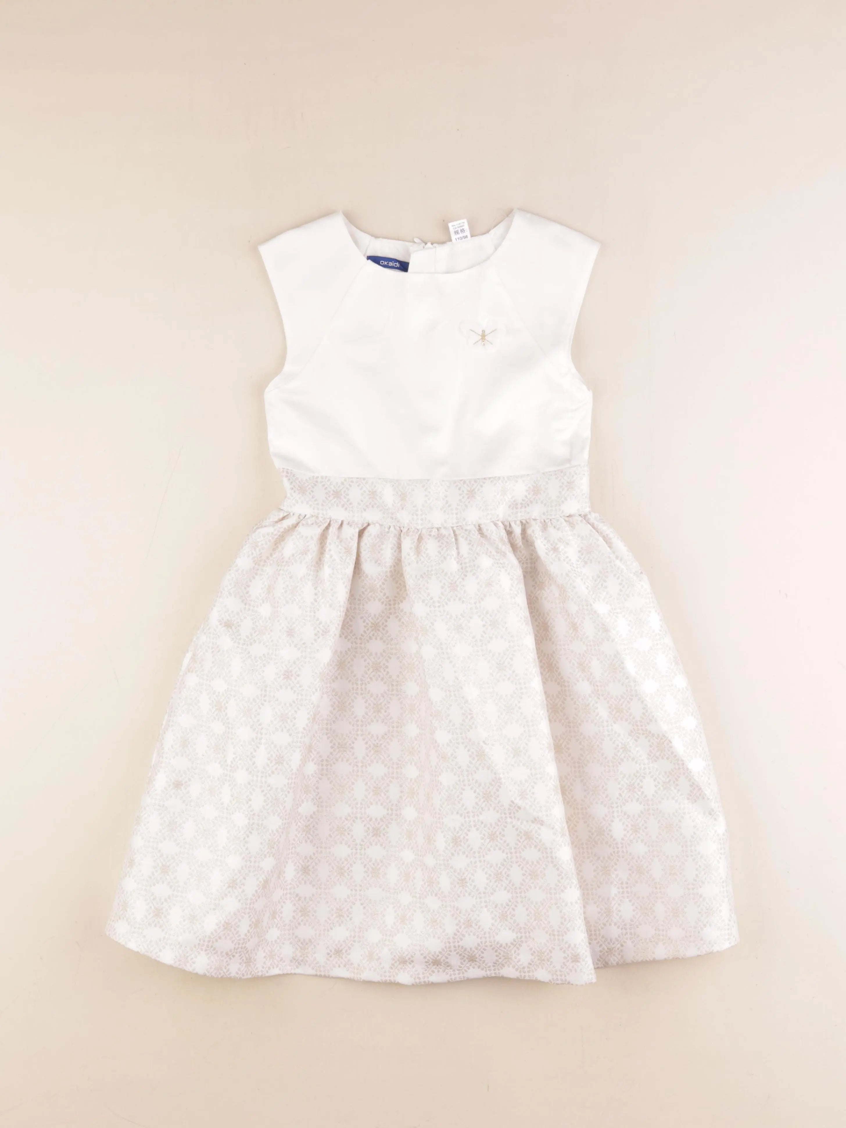 Okaidi - robe blanc - 5 ans