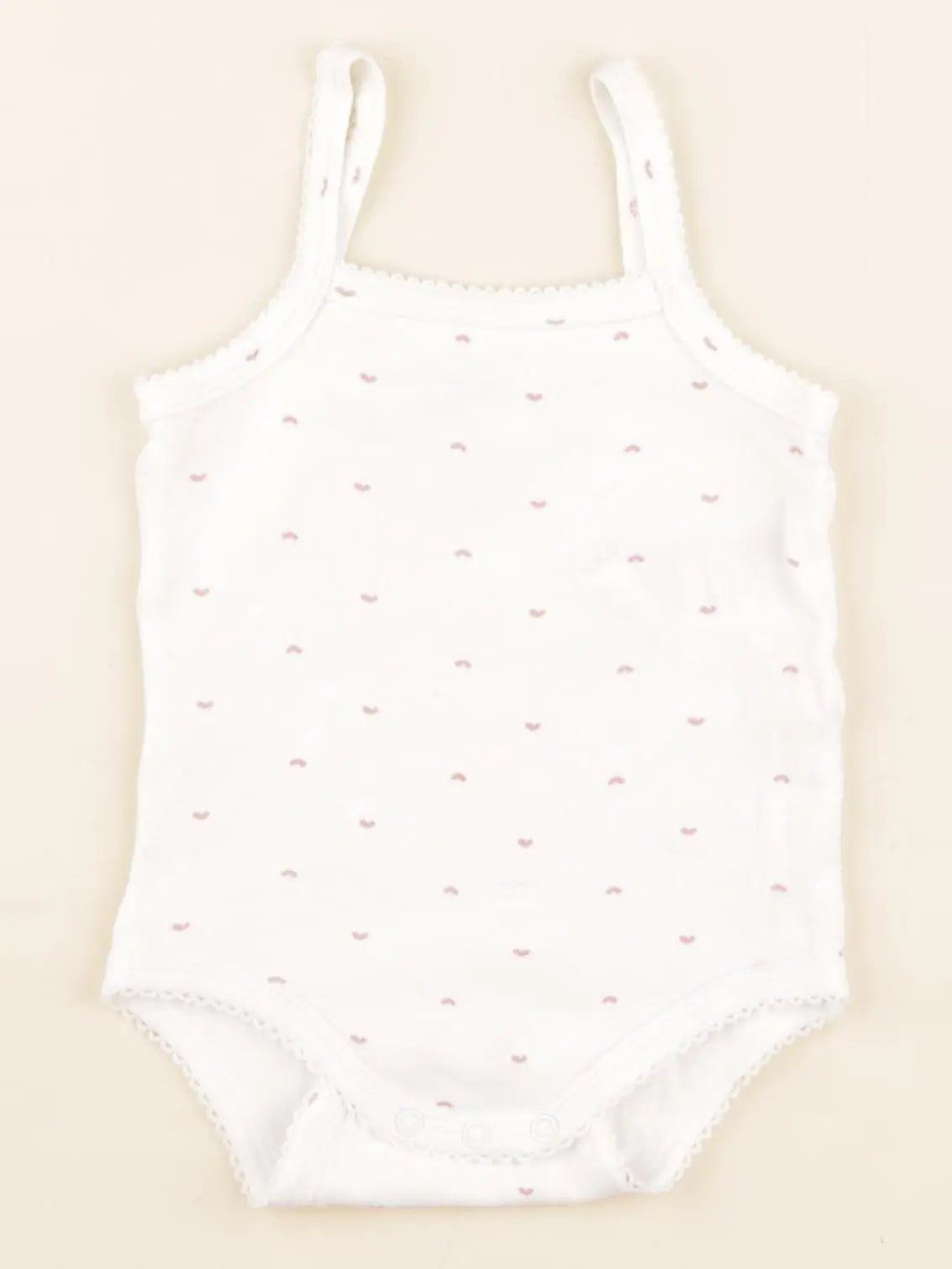 Vertbaudet - body rose - 9 mois