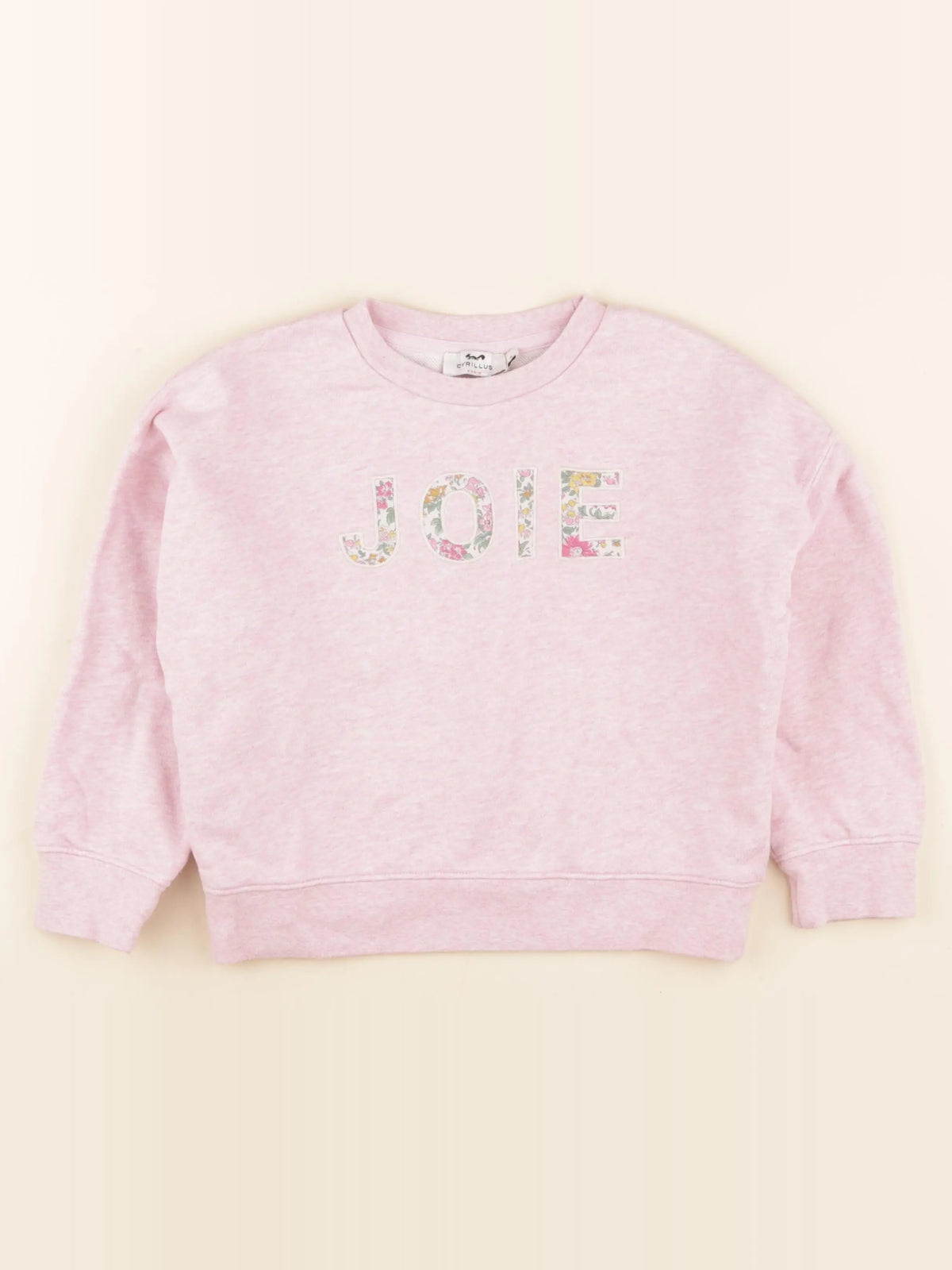 Cyrillus - sweat rose - 8 ans