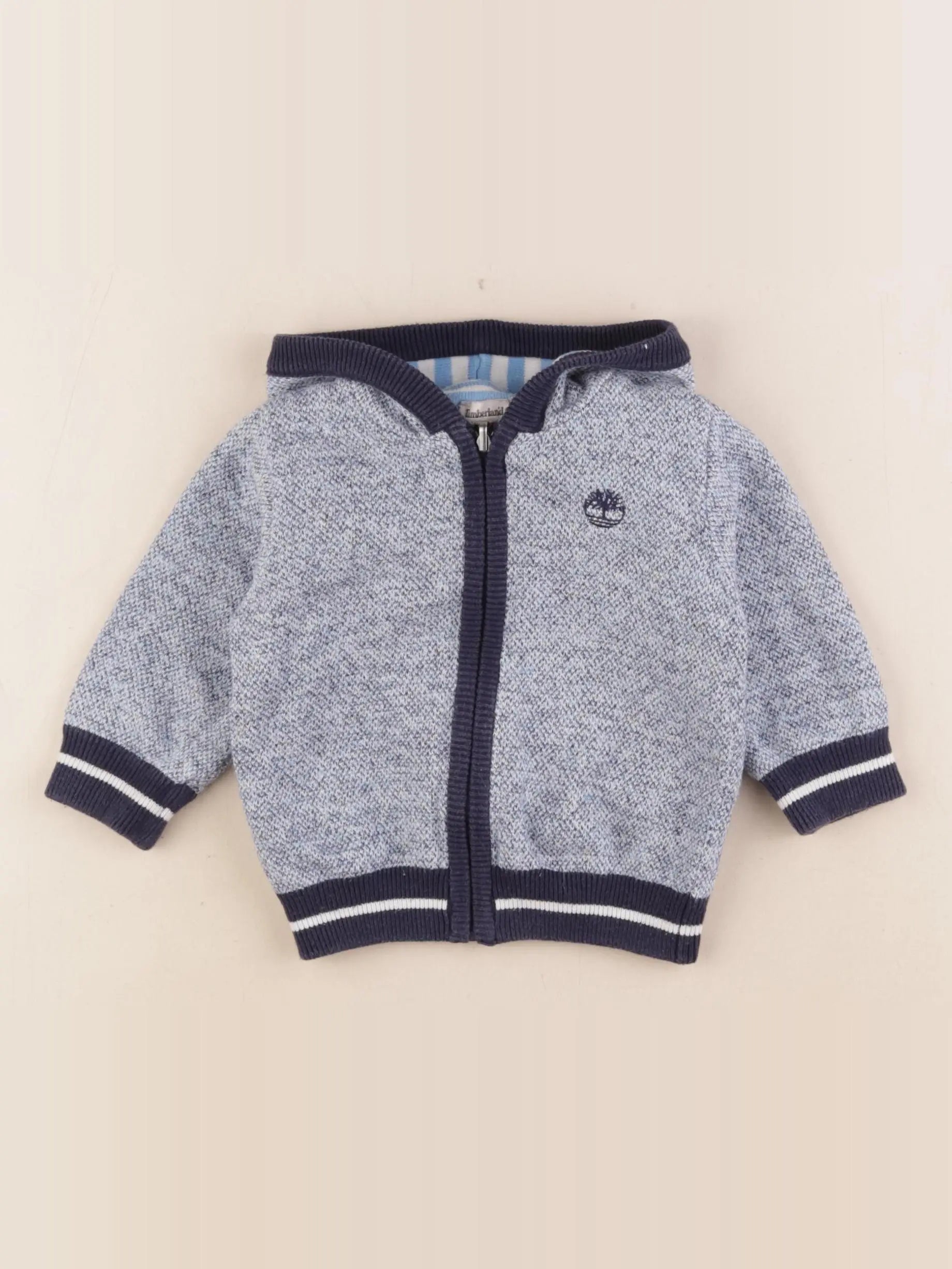 Timberland - gilet réversible bleu - 9 mois
