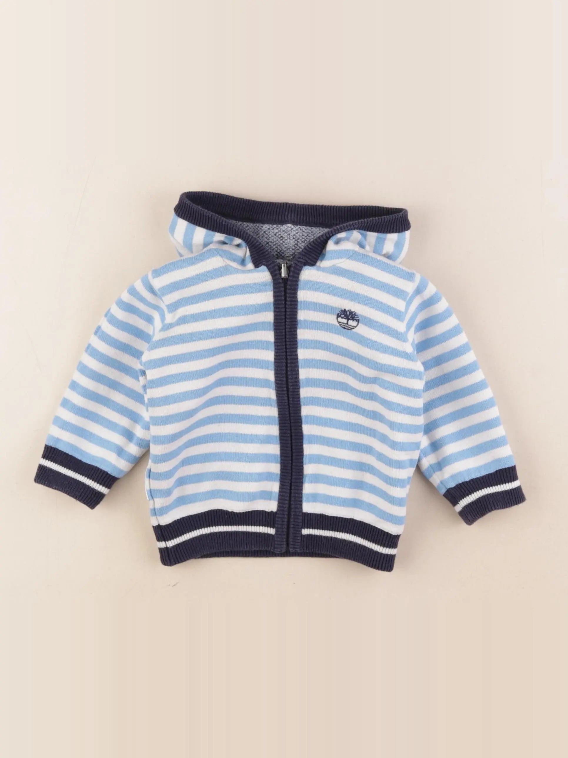 Timberland - gilet réversible bleu - 9 mois