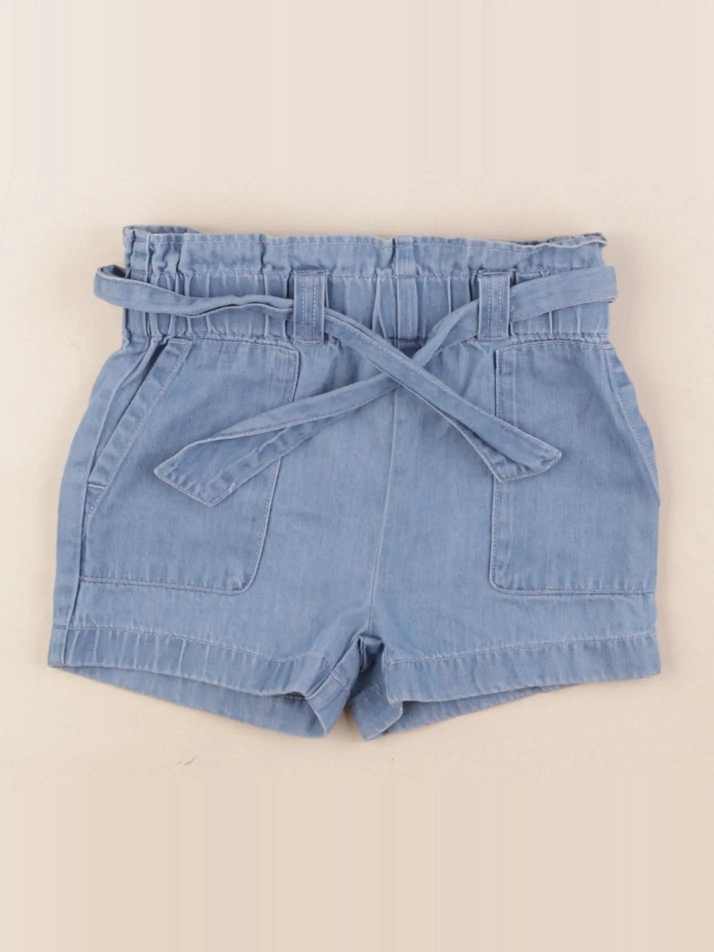 Petit Bateau - short bleu - 3 ans