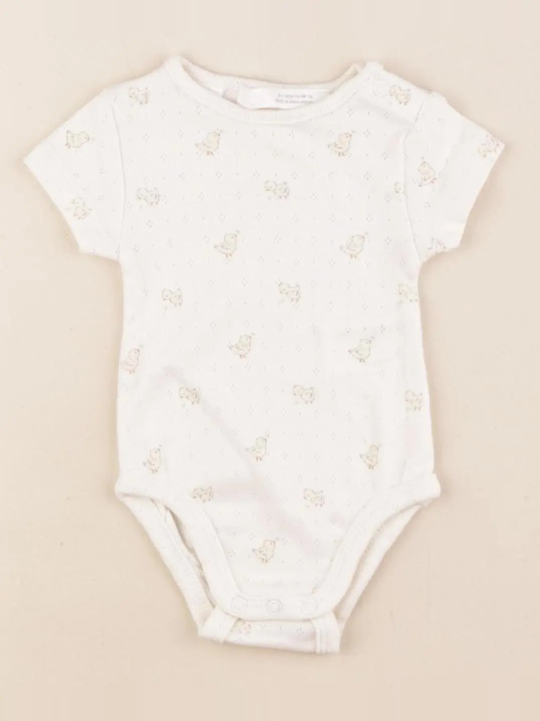 Zara - body beige - 0/1 mois