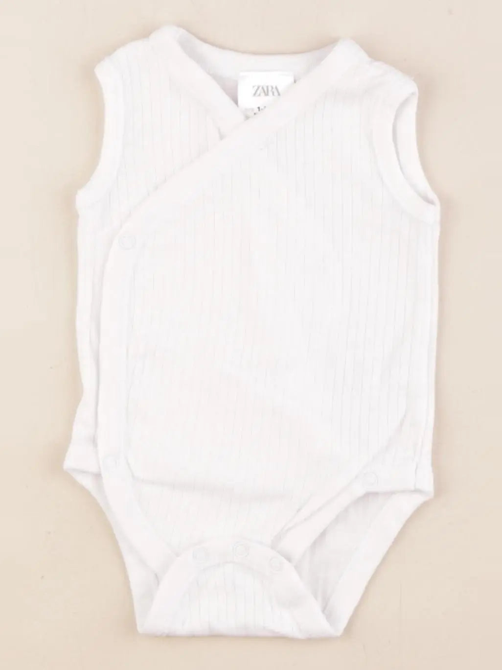 Zara - body blanc - 1/3 mois