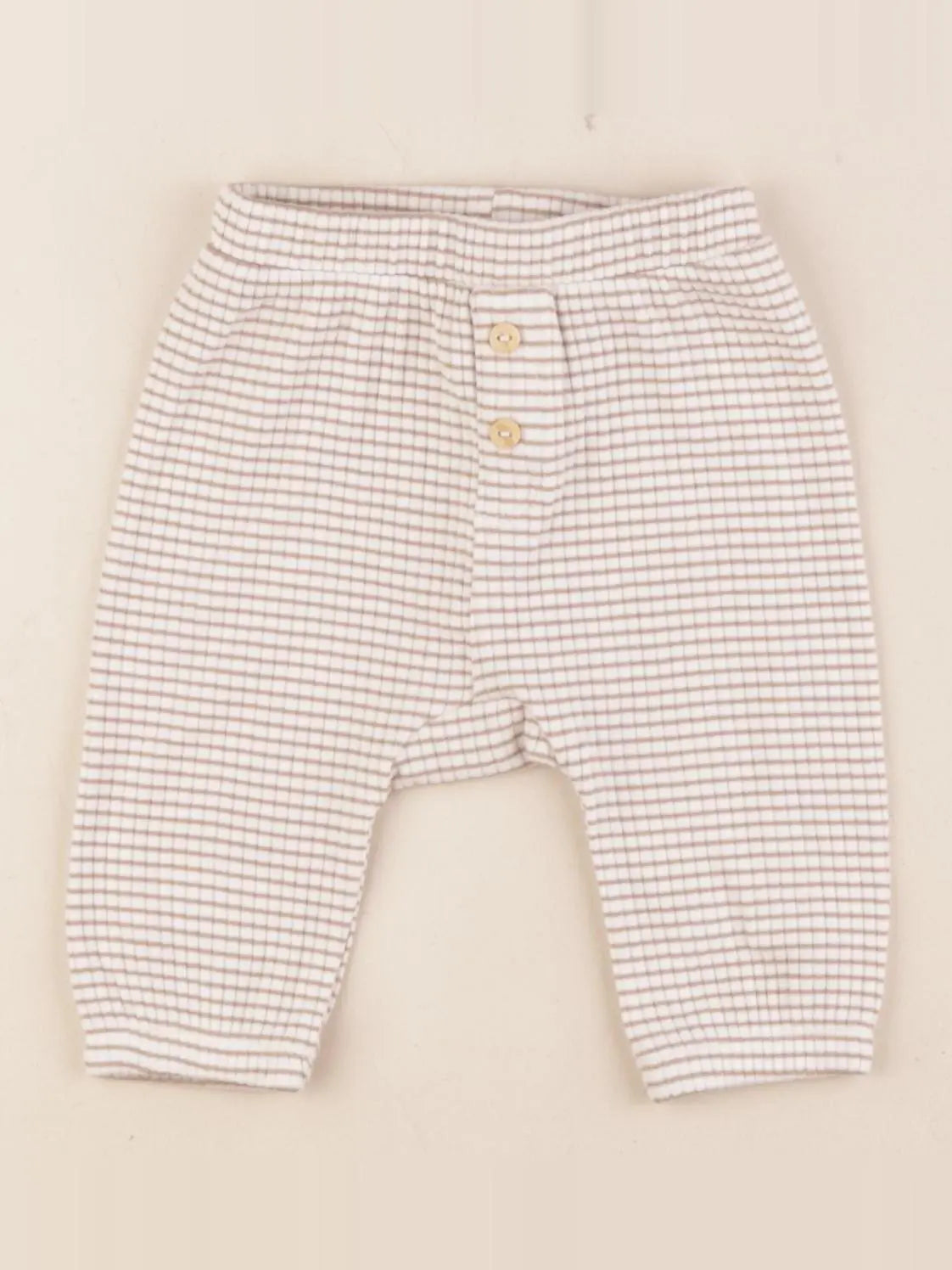 H&M - sarouel marron - 0/1 mois