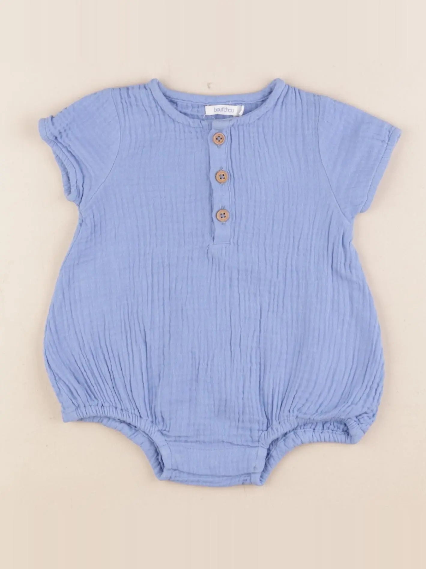 Boutchou - combinaison bleu - 3 mois