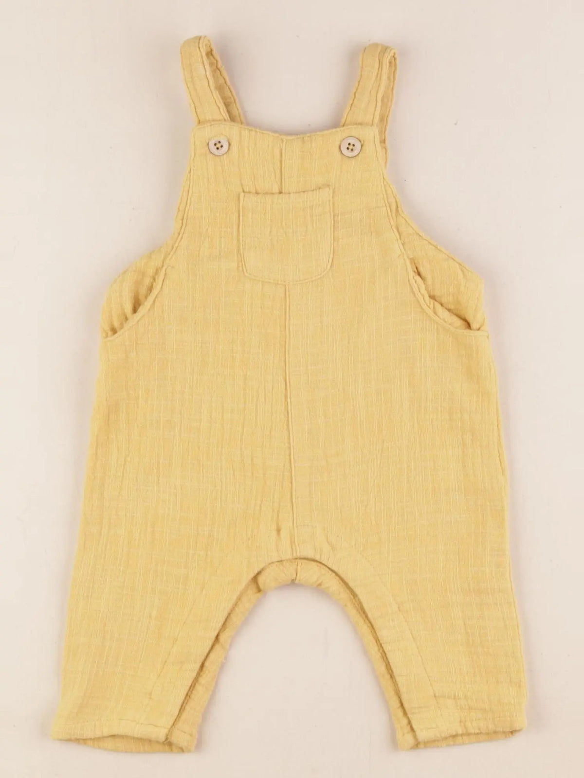 Zara - salopette jaune - 1/3 mois