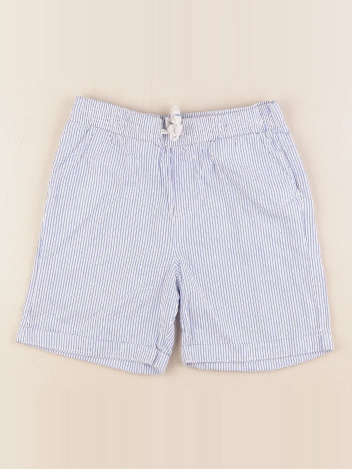 Buissonnière - short blanc, bleu - 10/11 ans